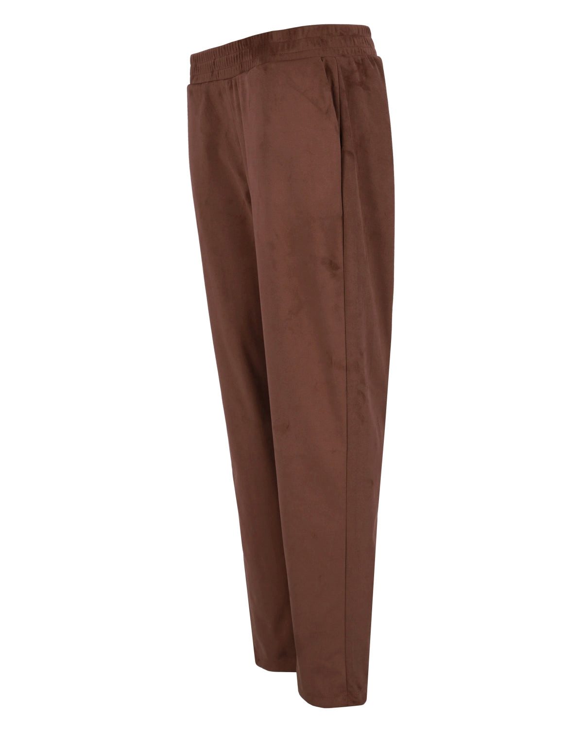 Hajo Stoffhose Fake Velours Leather Hose