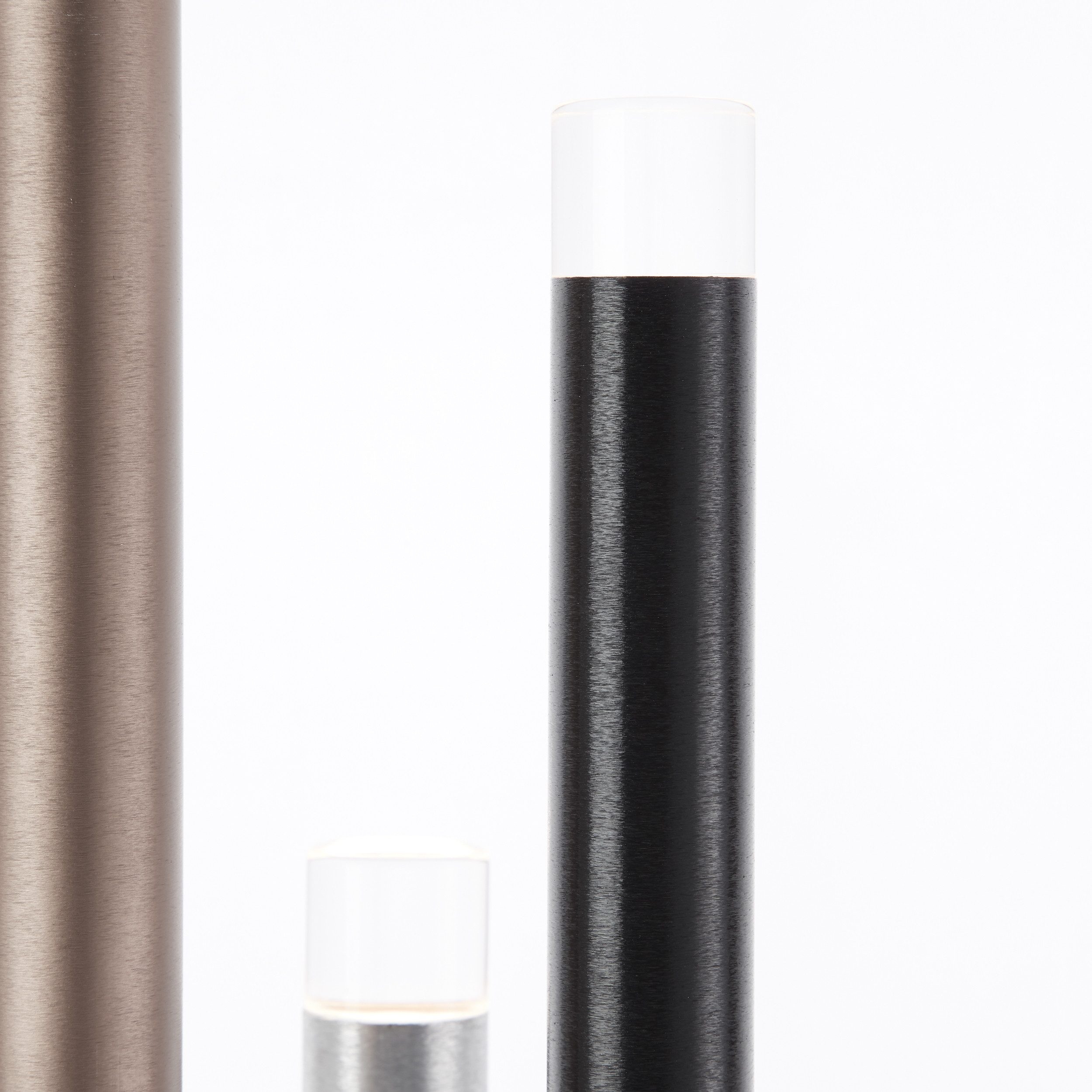 Lightbox Tischleuchte, LED fest integriert, Warmweiß, LED Tischlampe, 3 Stufen Schalter, 47 cm Höhe, Ø 18 cm, 14 W, 1300 lm