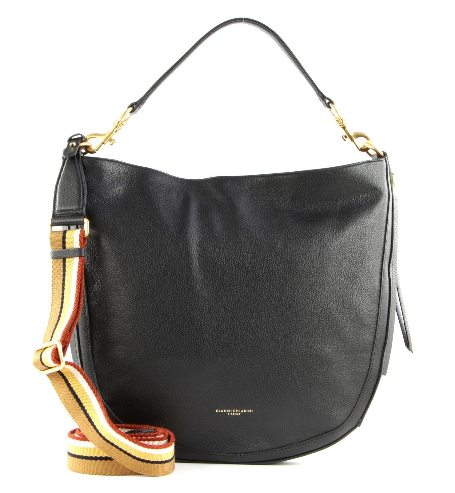 GIANNI CHIARINI Schultertasche Iris Nero | Schultertaschen