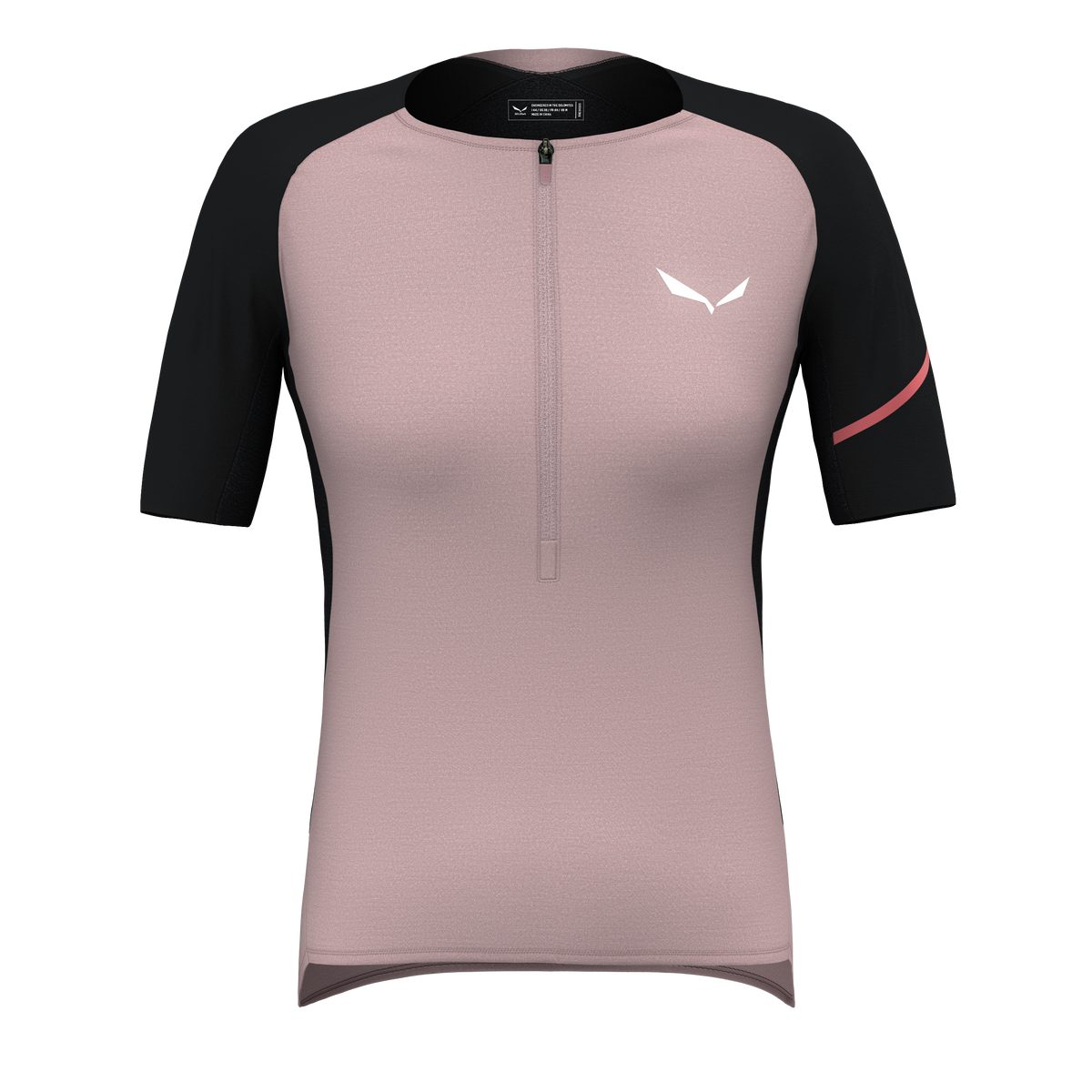 T-Shirt Vento Merino Half Zip T-Shirt Damen - Salewa