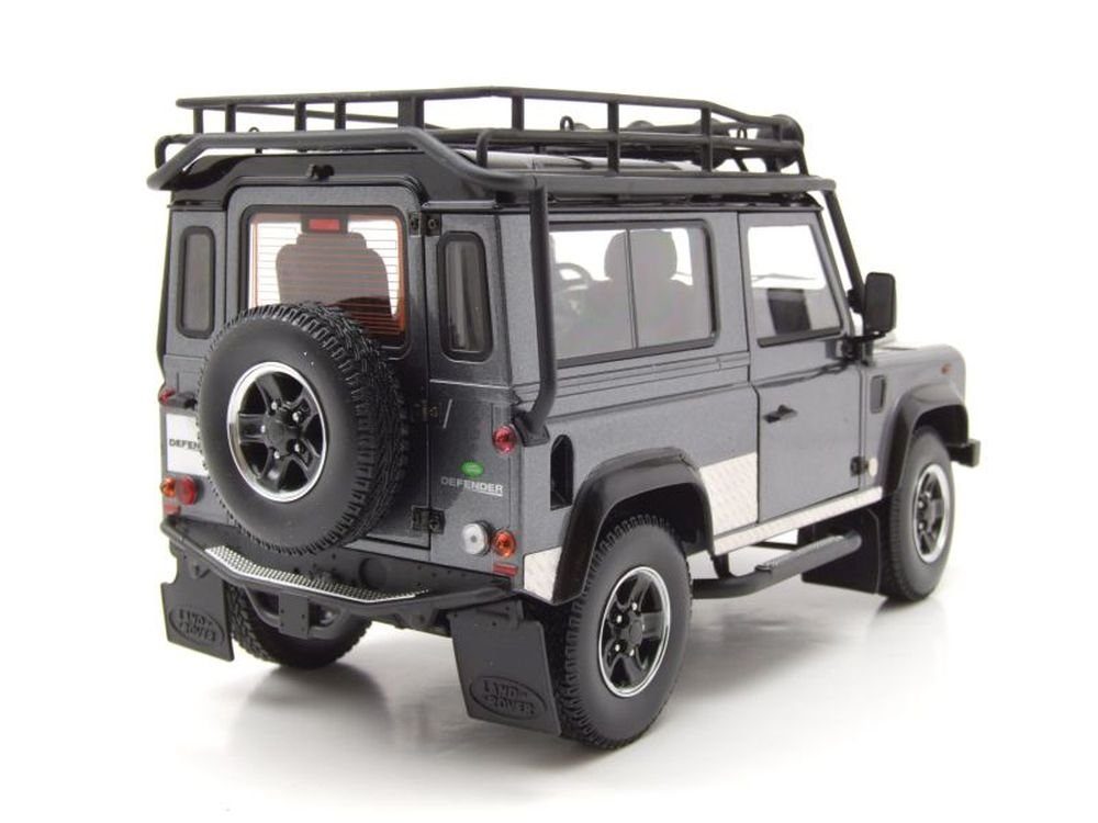 Kyosho Modellauto Land Rover Defender 90 grau Modellauto 1:18 Kyosho ...