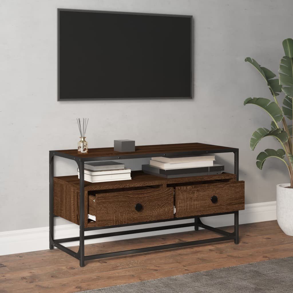 vidaXL TV-Schrank TV-Schrank Braun Eichen-Optik 80x35x45 günstig online kaufen