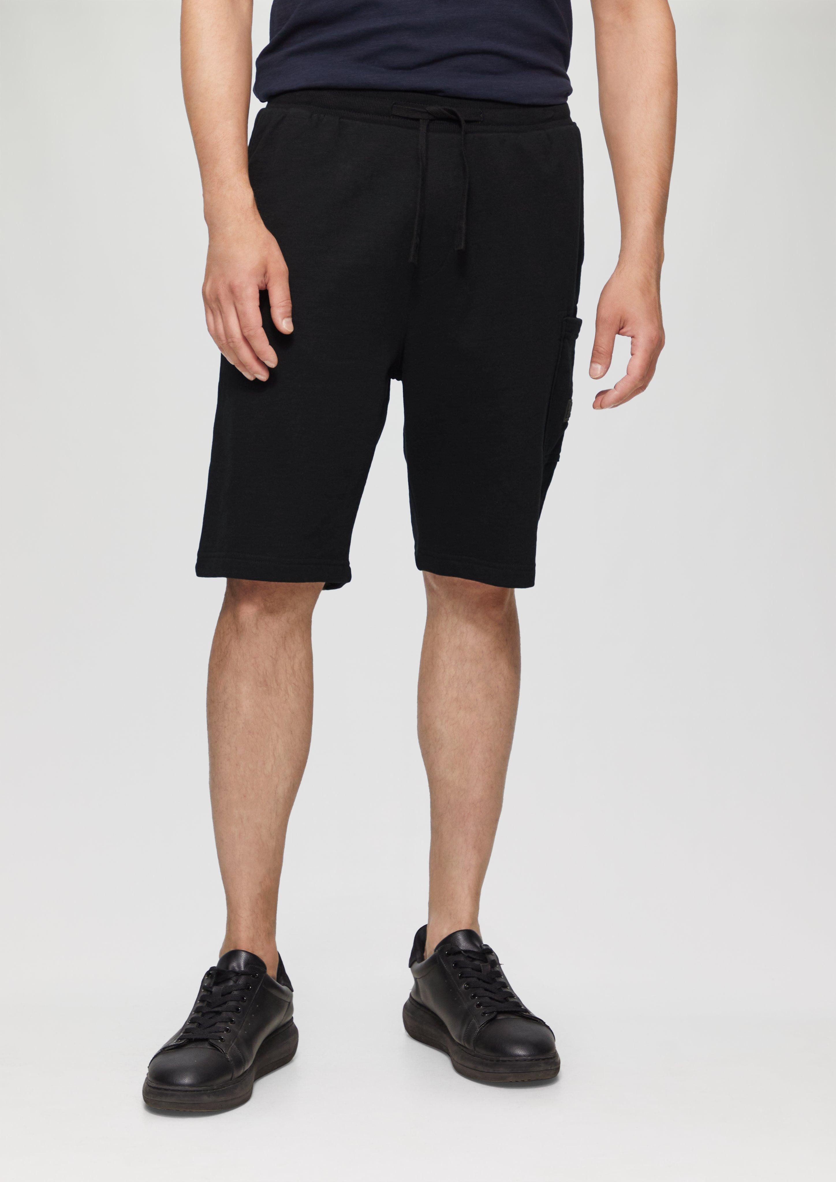 s.Oliver Bermudas Lässige Sweatshorts aus Flammgarn günstig online kaufen