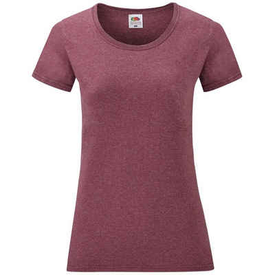 Fruit of the Loom Rundhalsshirt Fruit of the Loom Valueweight T Lady-Fit