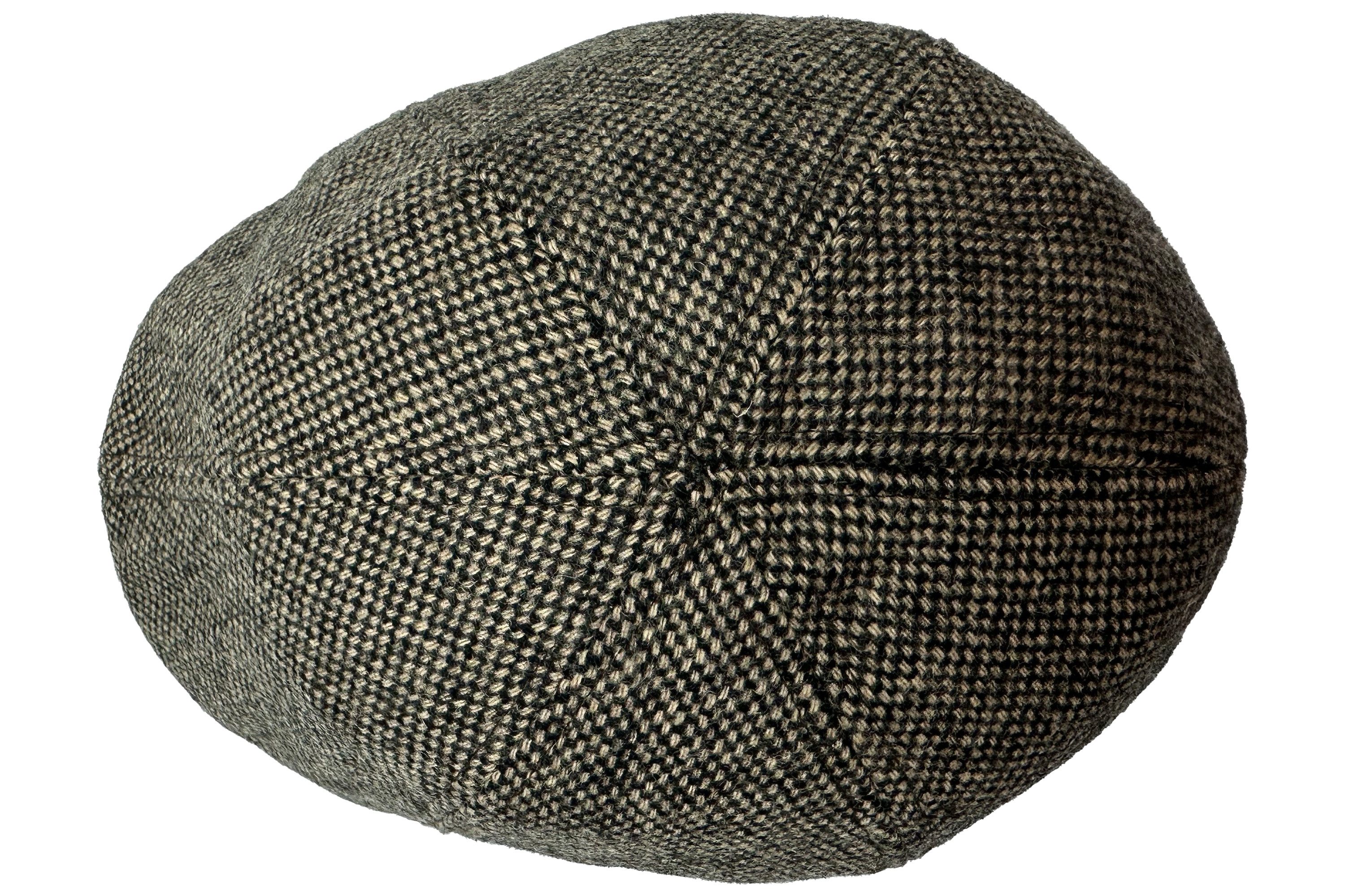 Fiebig Flat Cap 6-Panel Donegal Cap mit elastischem Verschluss
