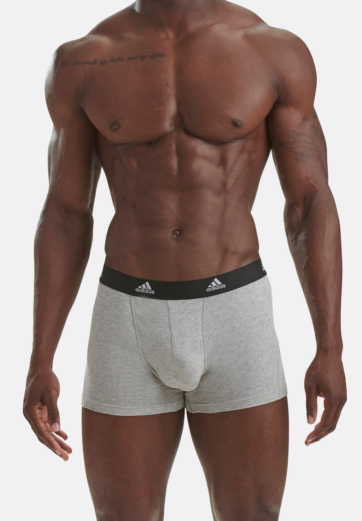 adidas Performance Boxershorts TRUNK (9PK) 9er-Pack) Black White Grey / / 9-St., (Packung