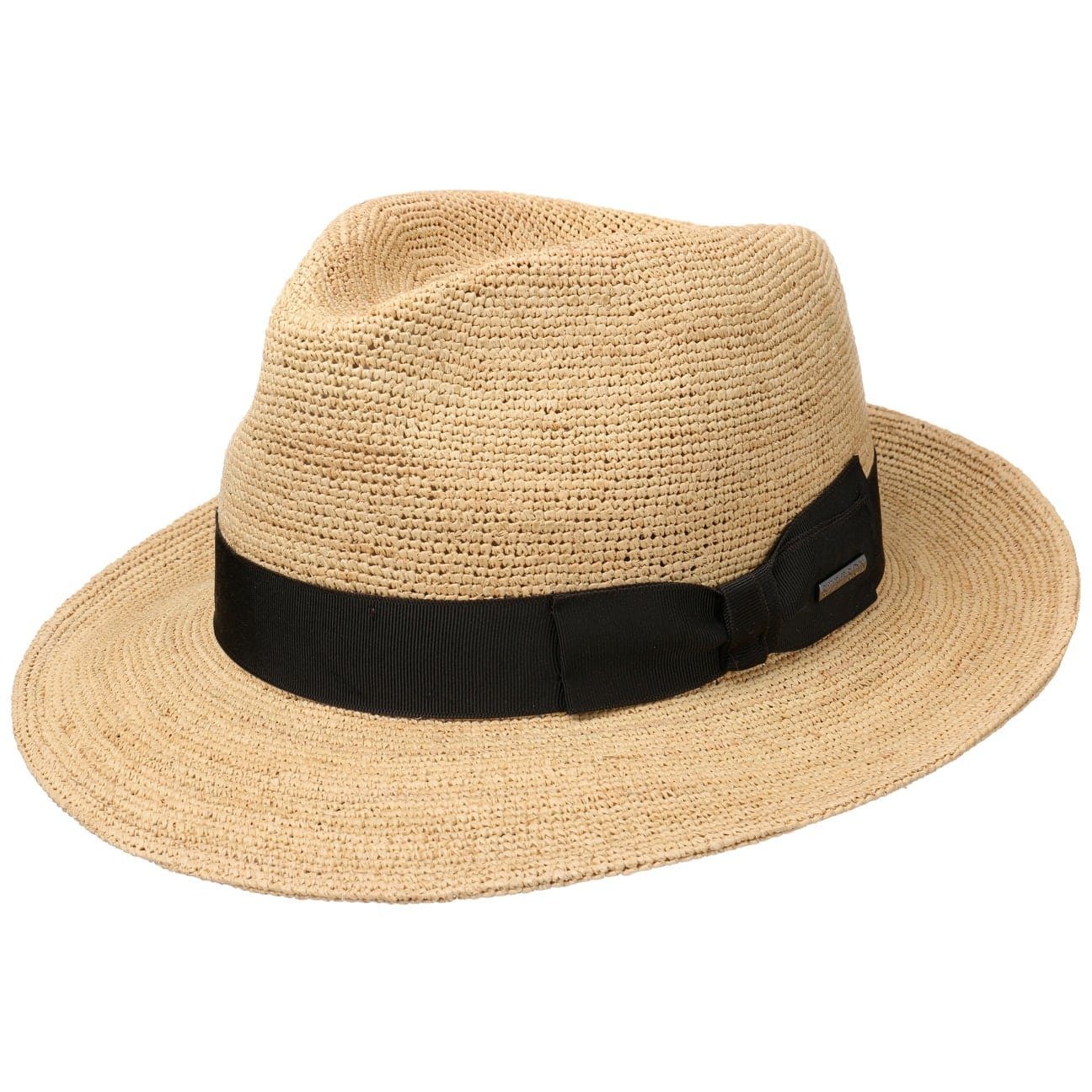 Sommerhut Ripsband, (1-St) in Sonnenhut Italy Stetson mit Made