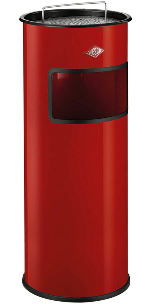 WESCO Aschenbecher, Standascher mit Sieb, 24 Liter