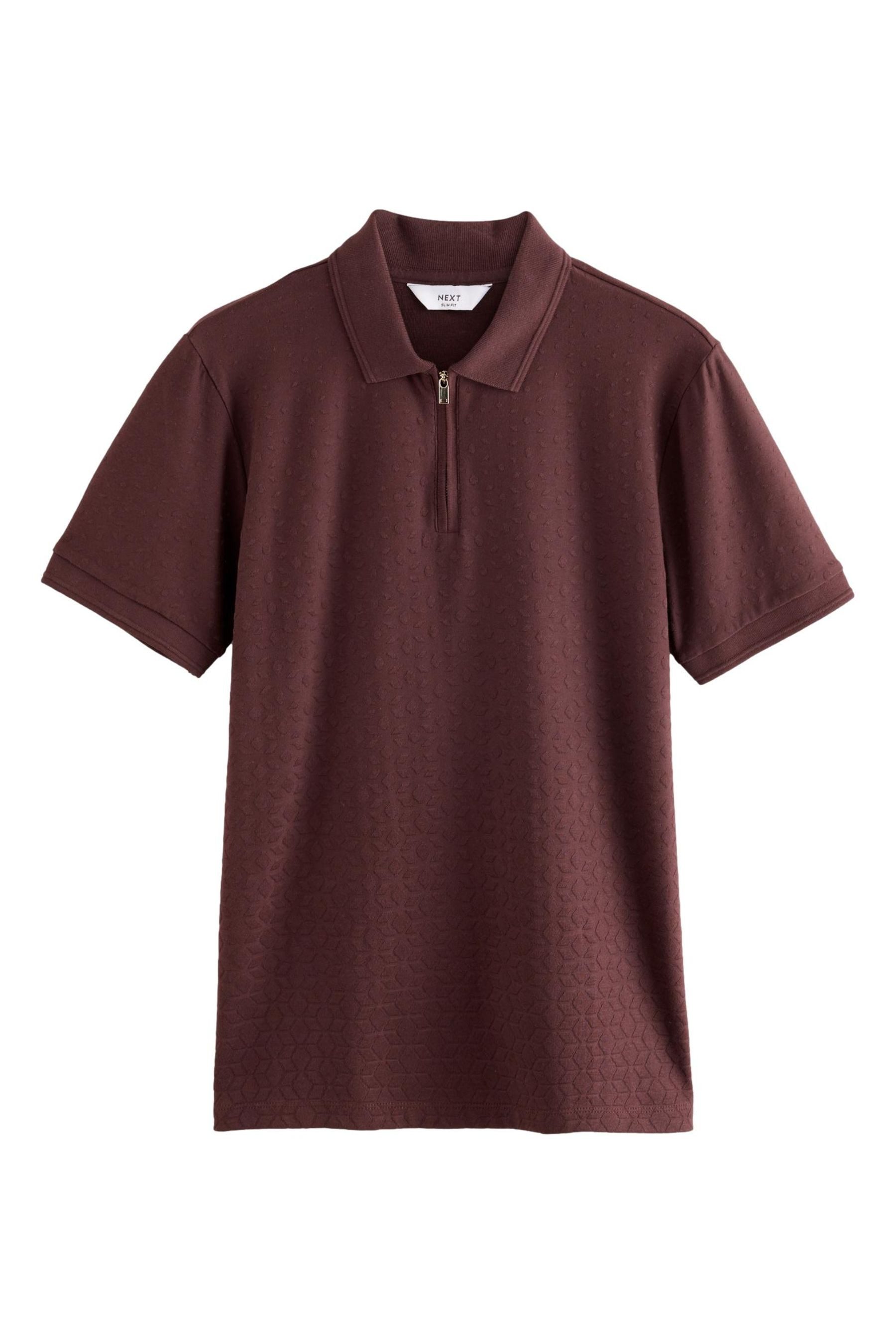 Poloshirt Edles Regular Fit Poloshirt mit 1/4-Reißverschluss
