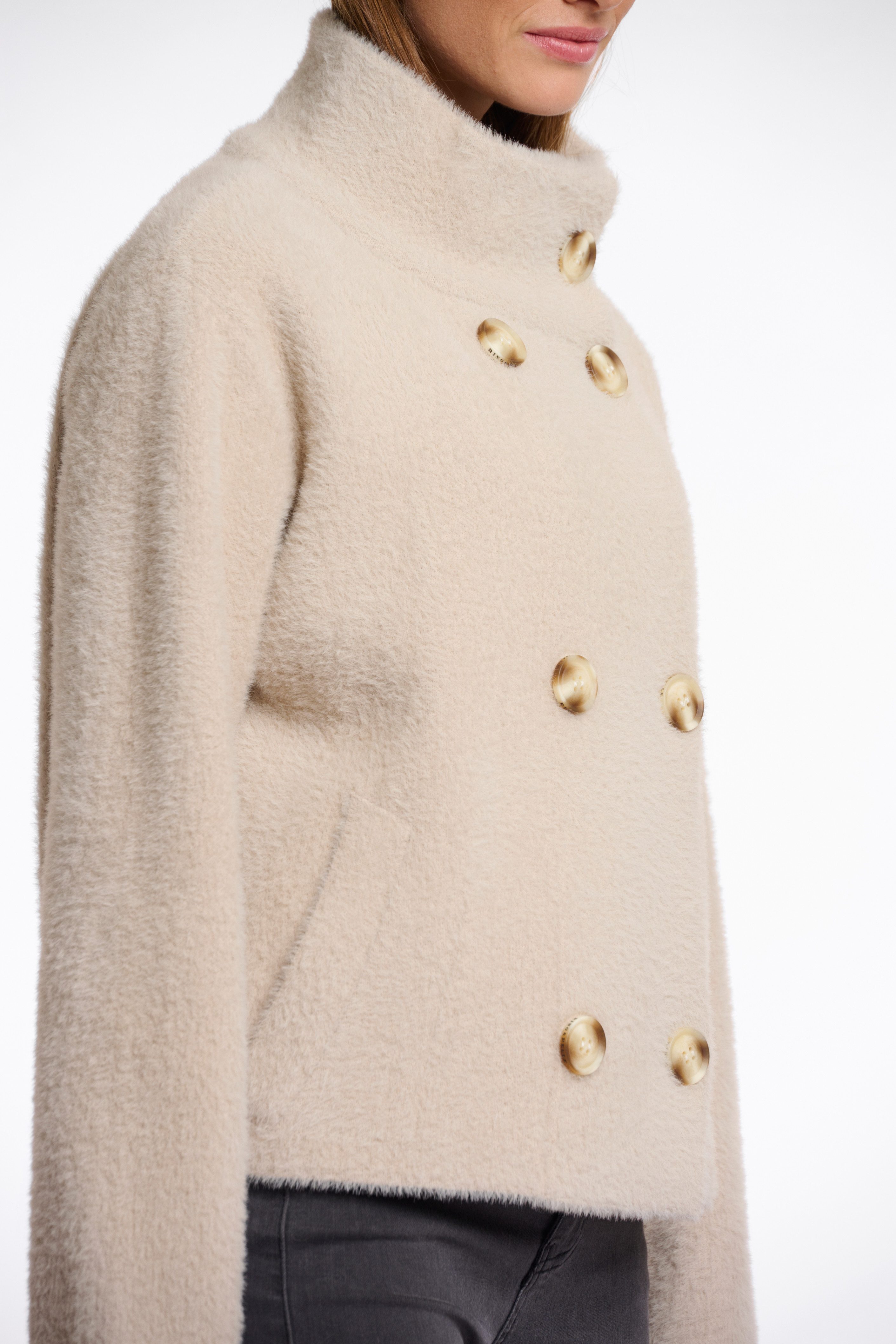 Rino & Pelle Kurzjacke BETH mit Stehkragen