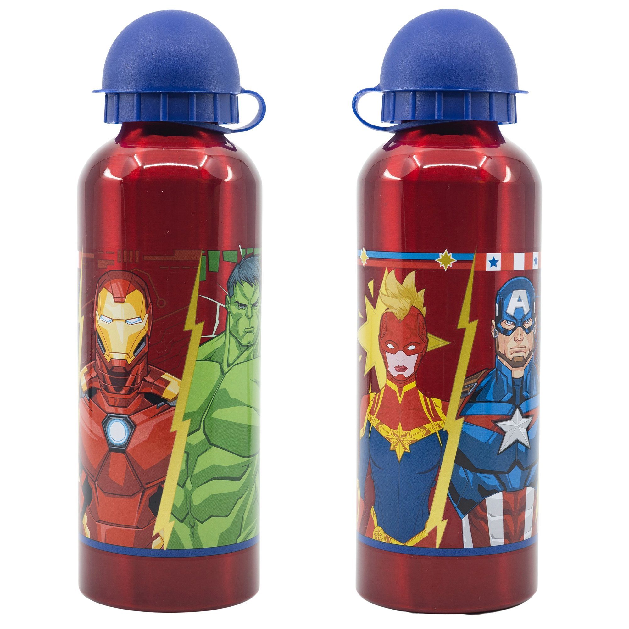 Trinkflasche Marvel Avengers Sport Aluminium Wasserflasche Flasche 530 ml