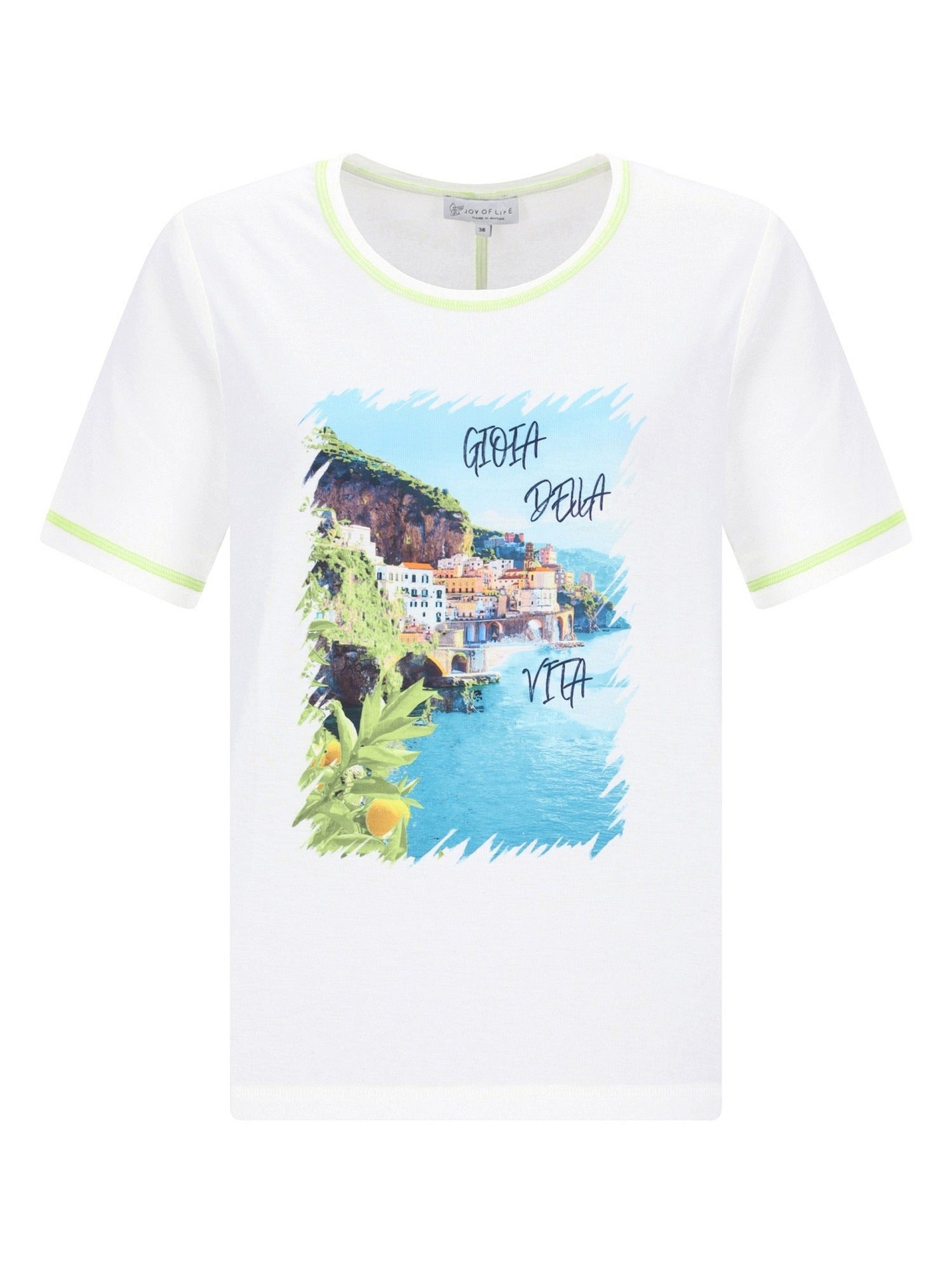 Hajo Print-Shirt Shirt mit Amalfiküsten-Print