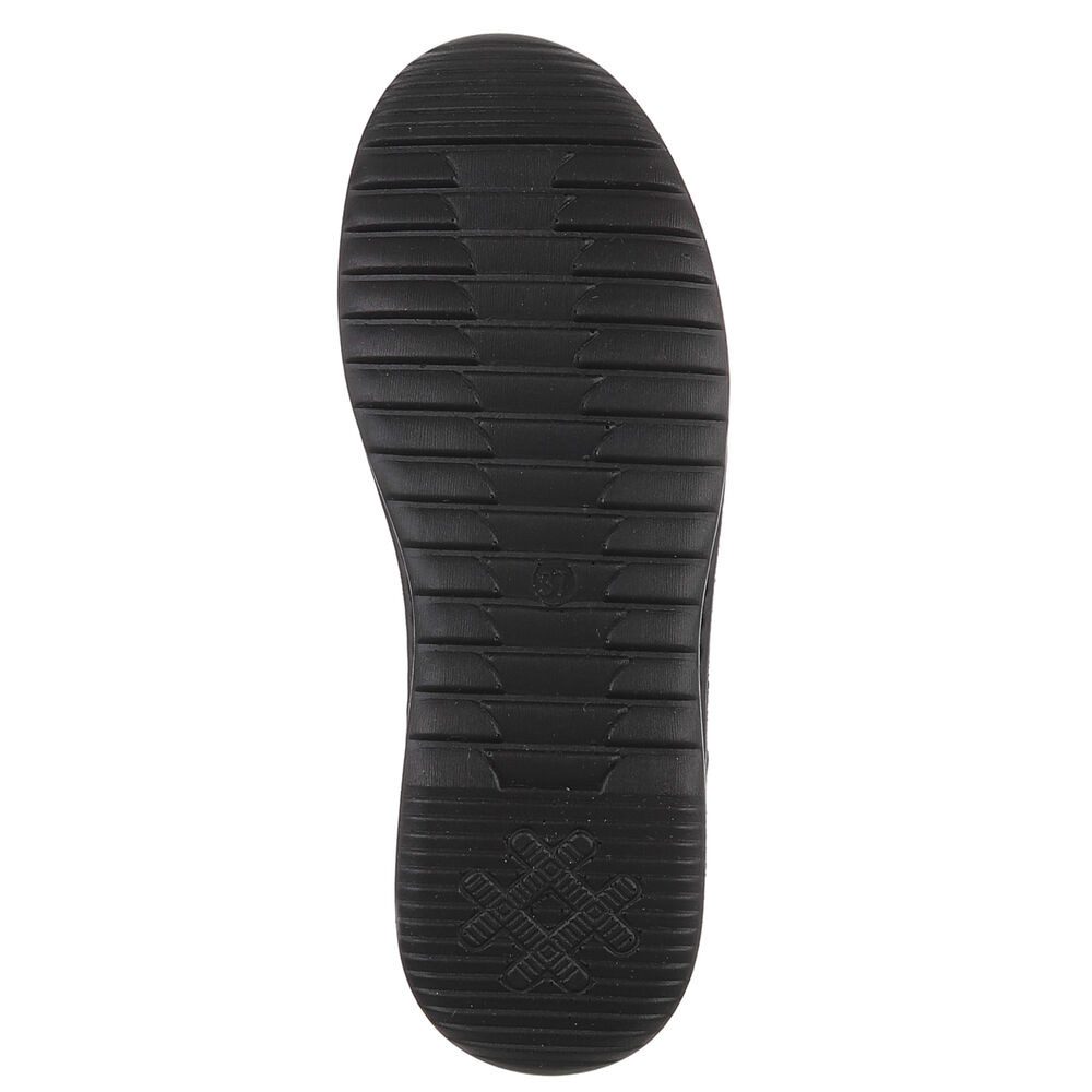 Ital-Design Komfortabler Damenschuh für Alltag und Freizeit Slipper (91554584) Flach Slipper in Schwarz