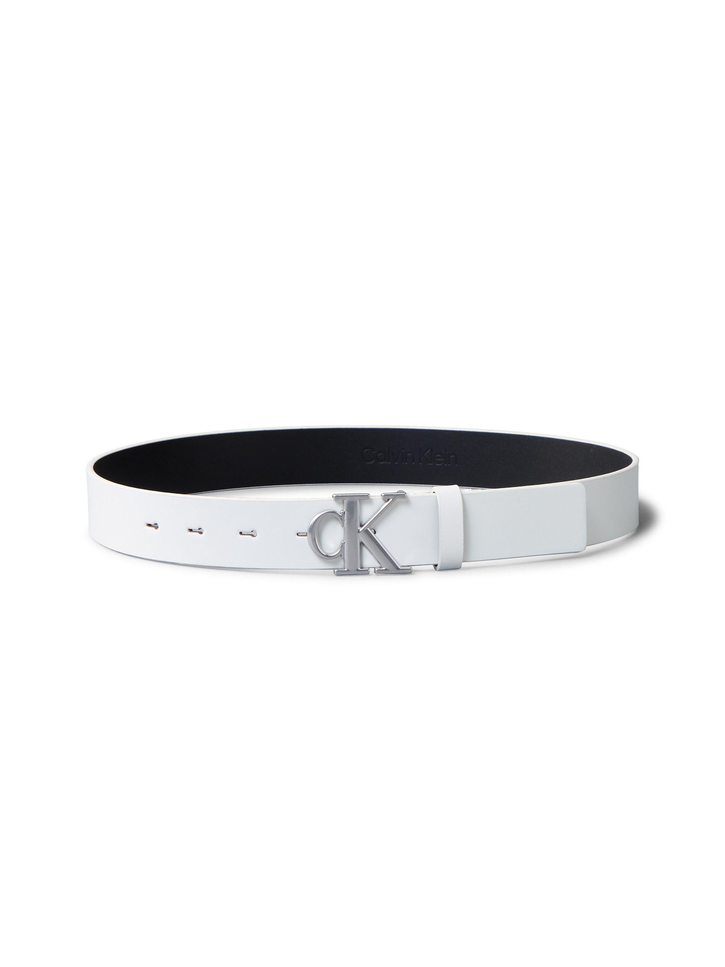 Calvin Klein Jeans Ledergürtel Monogram Plaque günstig online kaufen