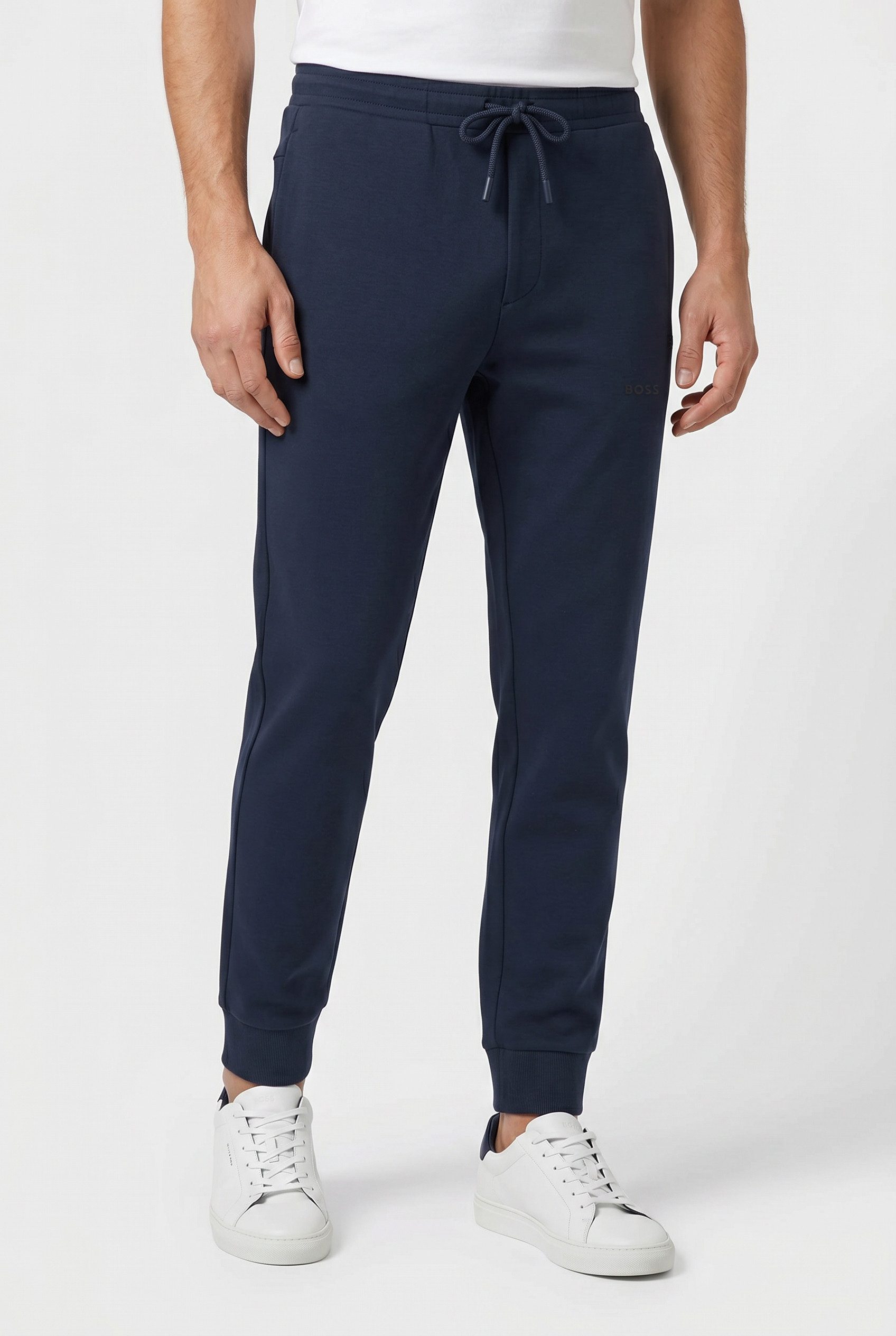 BOSS Green Jerseyhose Hadiko elastischer Bund, Regular Fit, Eingrifftaschen