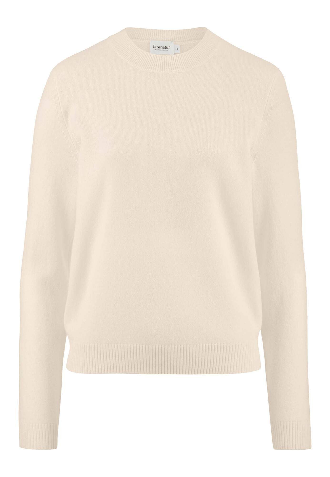 Hessnatur Strickpullover aus Bio-Schurwolle mit Kaschmir (1-tlg) günstig online kaufen