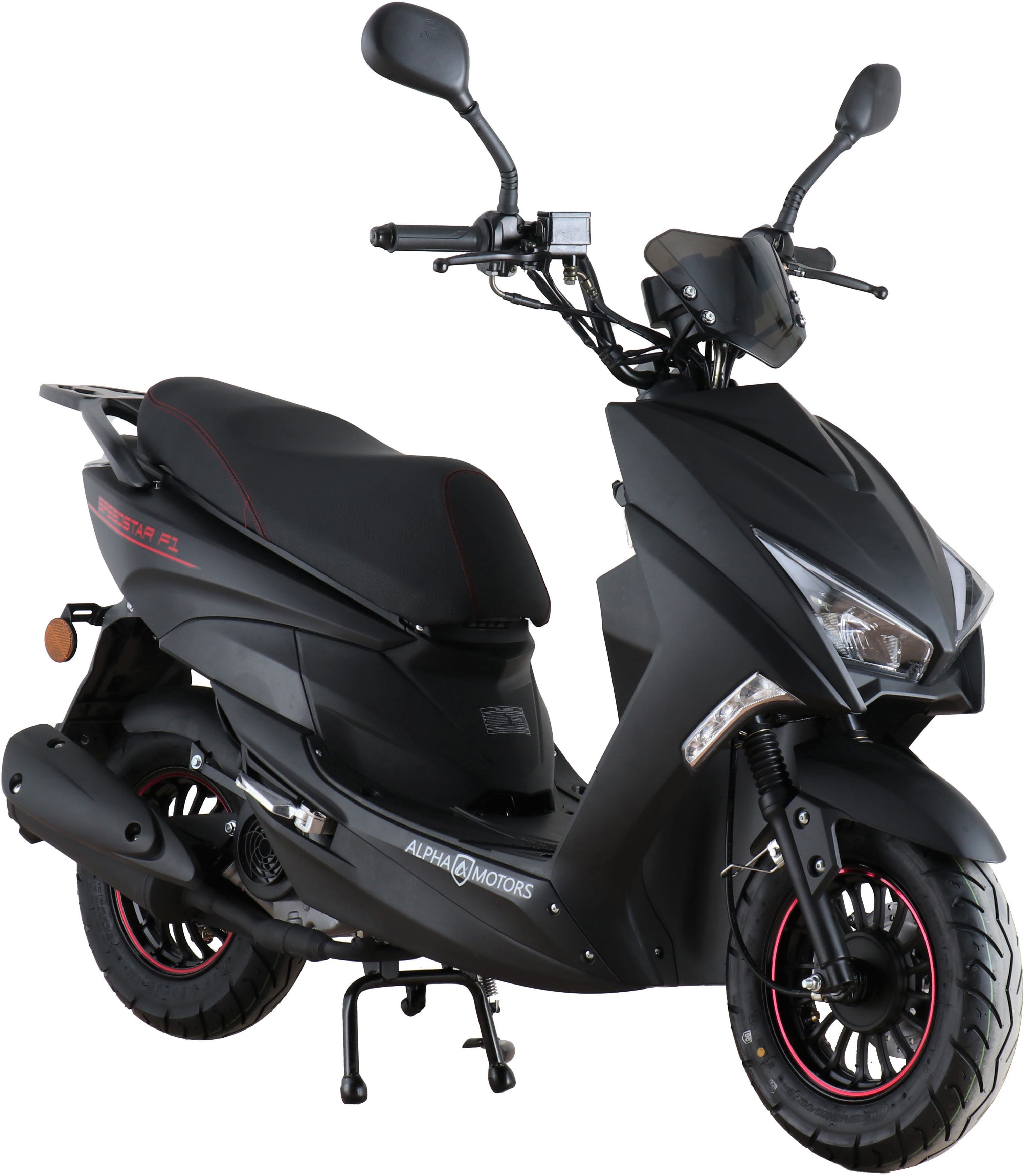 Alpha Motors Motorroller Speedstar FI, 50 ccm, 25 km/h, Euro 5, mit Lenkerschloss