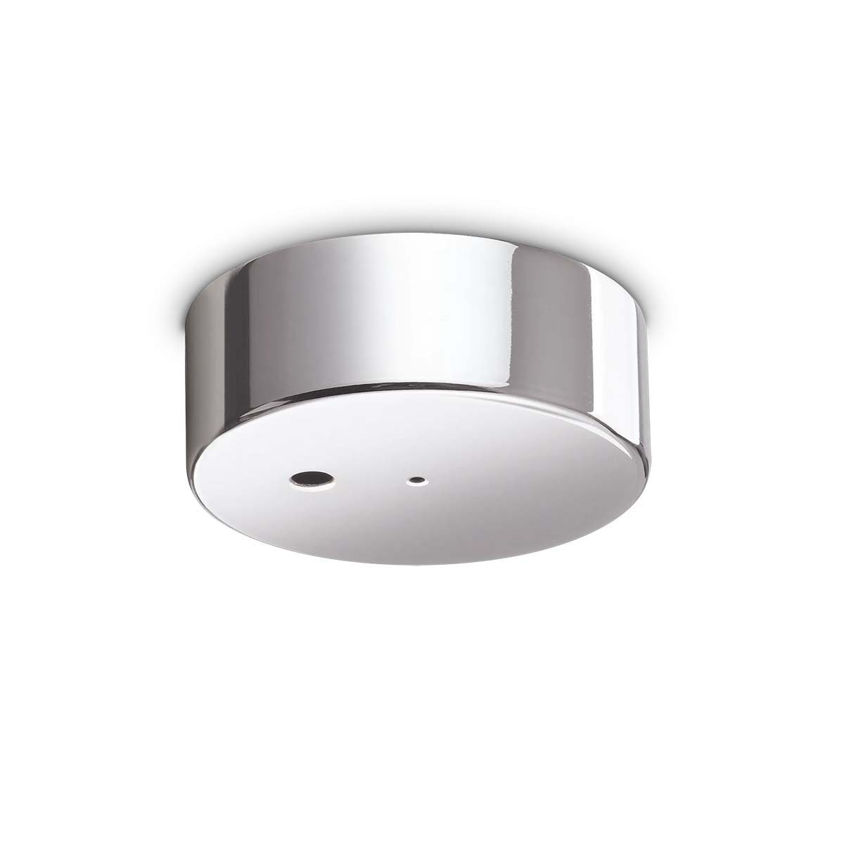 Ideal Lux Распределитель лампы Lampen Baldachin magnetisch 1-fach 1e1m, Ø: 9 cm, H: 3,3 cm, Chrom
