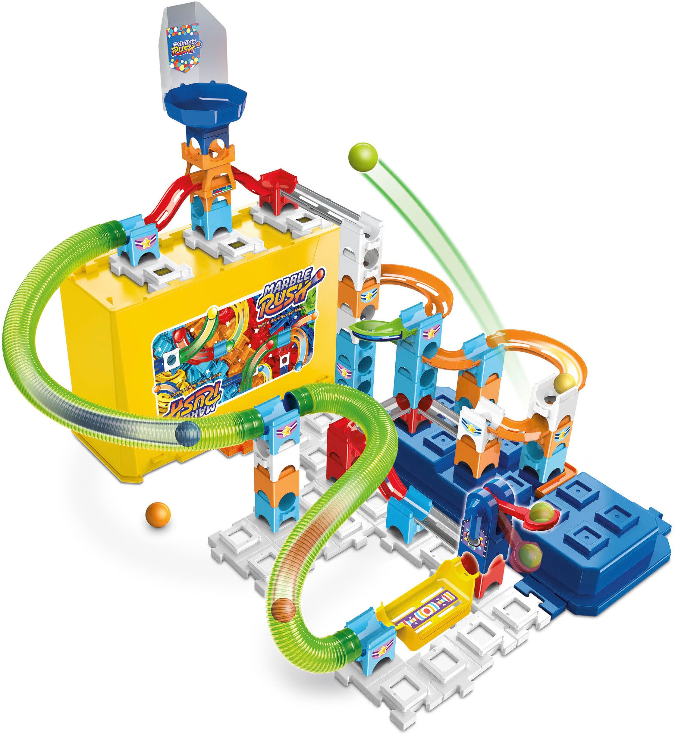 Kugelbahn Marble Rush - Build & Store Box Set M400