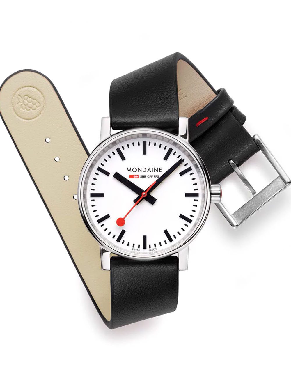 MONDAINE Quarzuhr Mondaine MSE.35110.LBV Damenuhr Evo2 35mm 3ATM Mondaine MSE.35110.LBV Damenuhr Evo2 35mm 3ATM