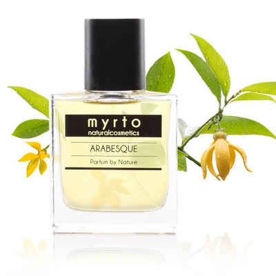 myrto Naturkosmetik Eau de Parfum Bio Natur Parfum ARABESQUE - unisex, Glasflakon, Handmade, reine ätherische Öle