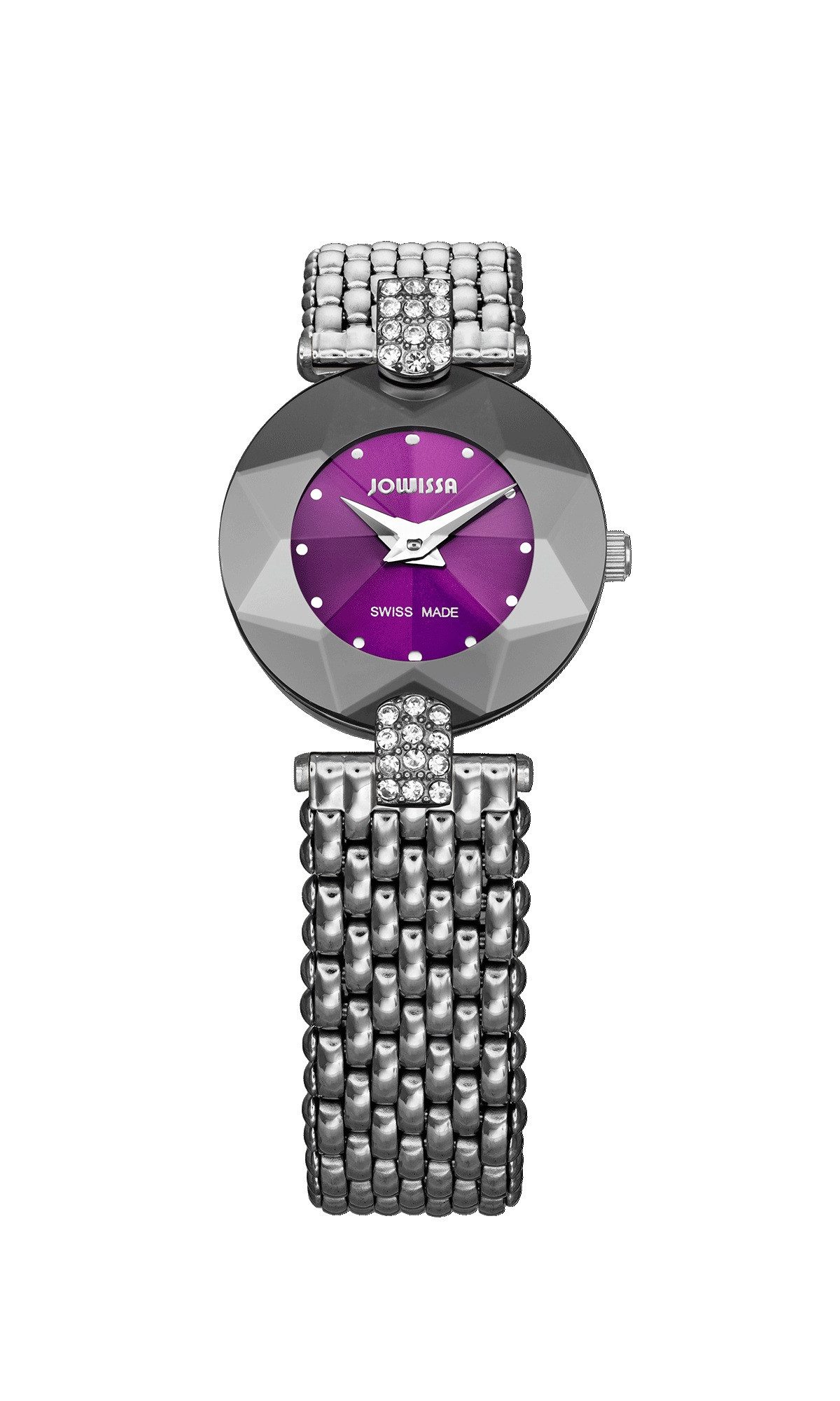 JOWISSA Schweizer Uhr Facett Strass