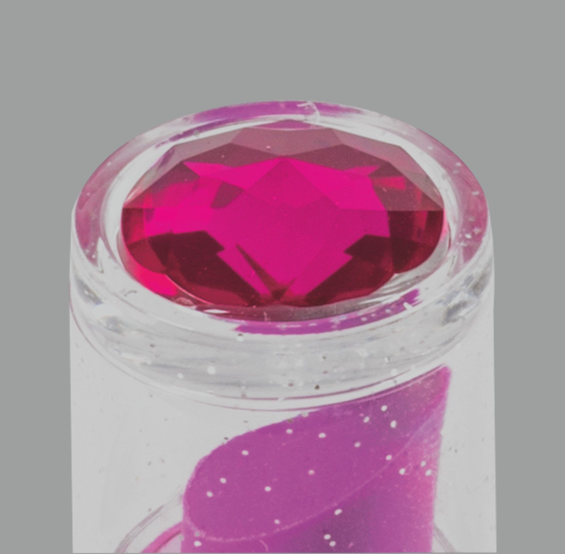 Baier & Schneider Radiergummi 3D Radiergummi im Lipstick Design mit Brillant-Topper, Fee, Schmetterling, Stern, Blume, Brillant-Topper