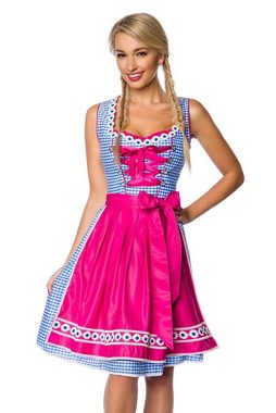 Dirndline Dirndl 2-tlg. Set: Traditionelles Dirndl mit Schürze, Karodirndl