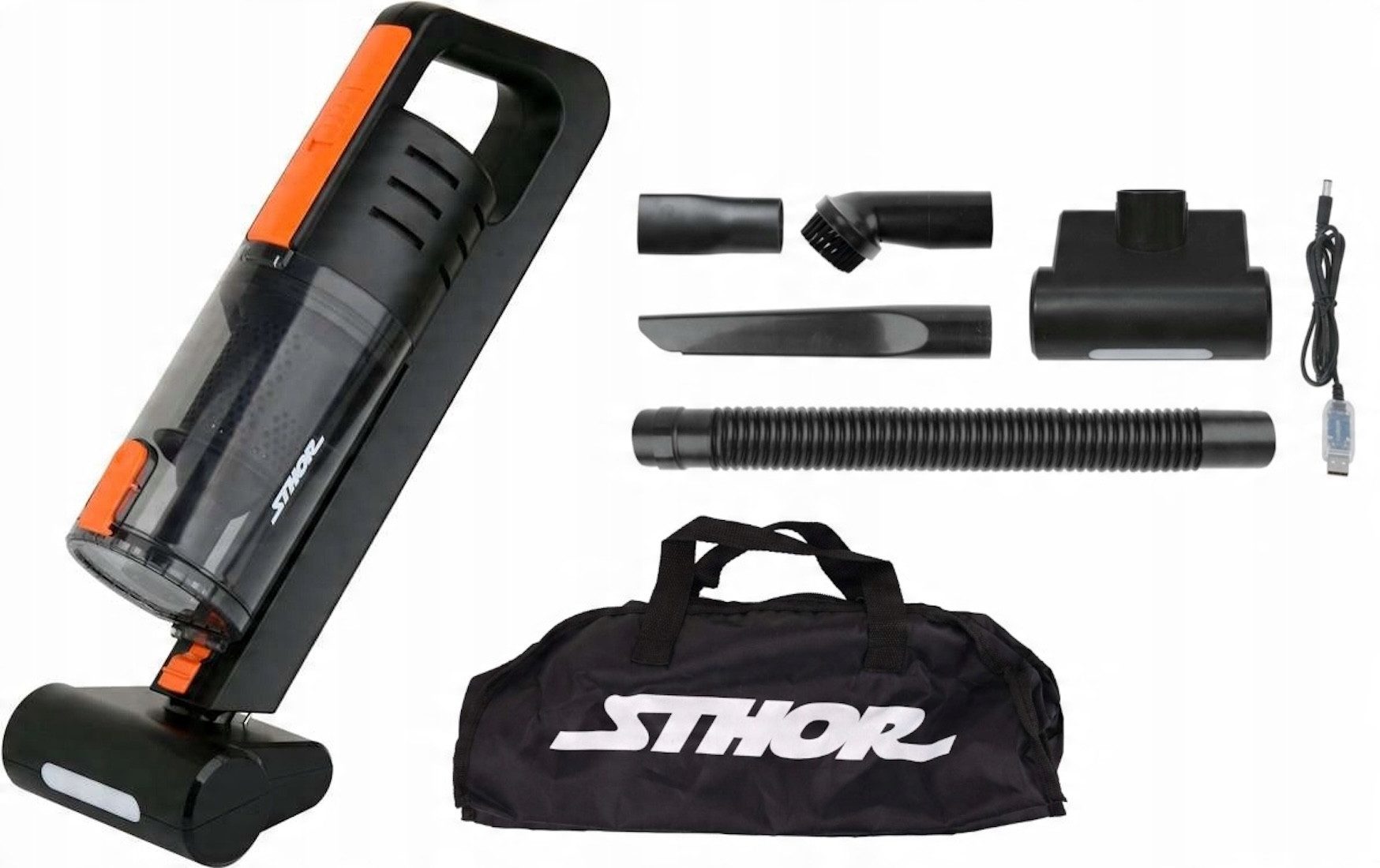 Sthor Akku-Handstaubsauger Akku Handstaubsauger 11,1V, 100W, Beutellos