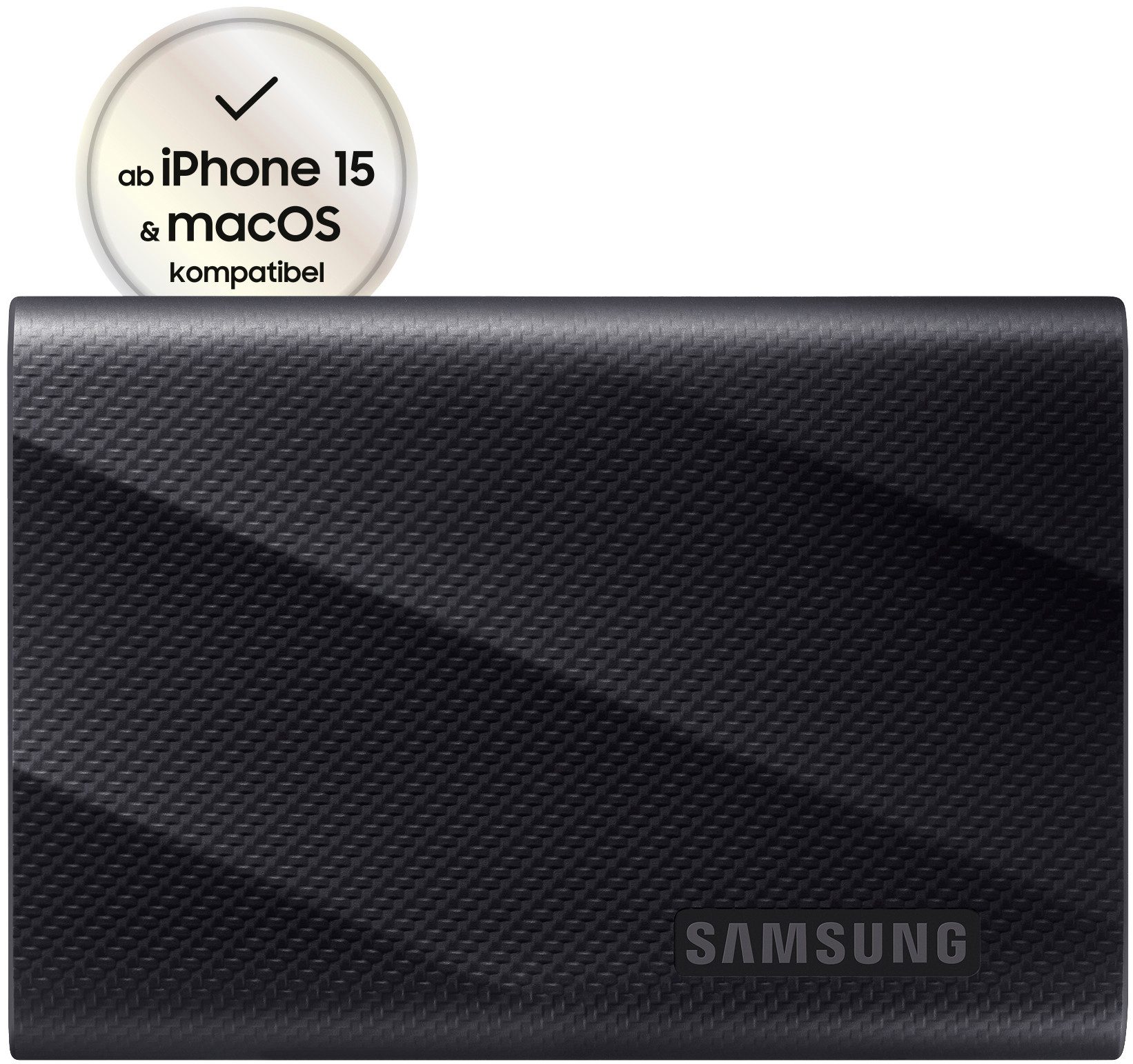 Samsung T9 externe SSD (2 TB) 3,5" 2000 MB/S Lesegeschwindigkeit, 1950 MB/S Schreibgeschwindigkeit