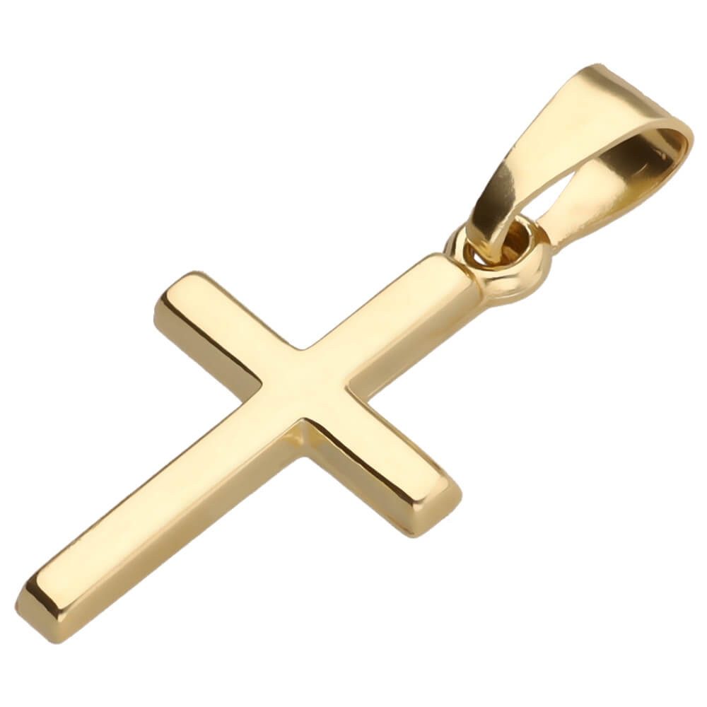 Schmuck Krone Kettenanhänger Anhänger Kreuz 17,2mm, günstig online kaufen
