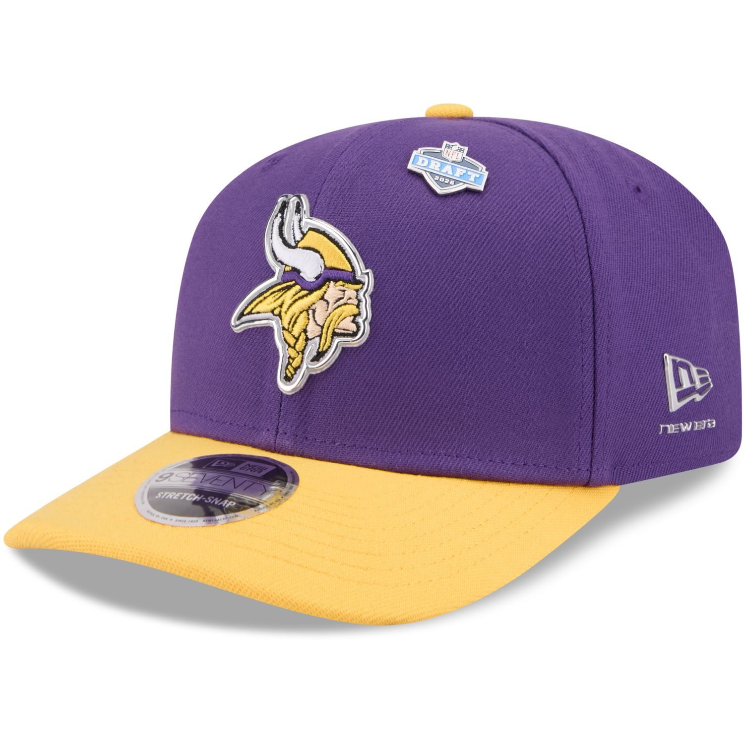 Snapback Cap 9Seventy StretchSnap DRAFT Minnesota Vikings