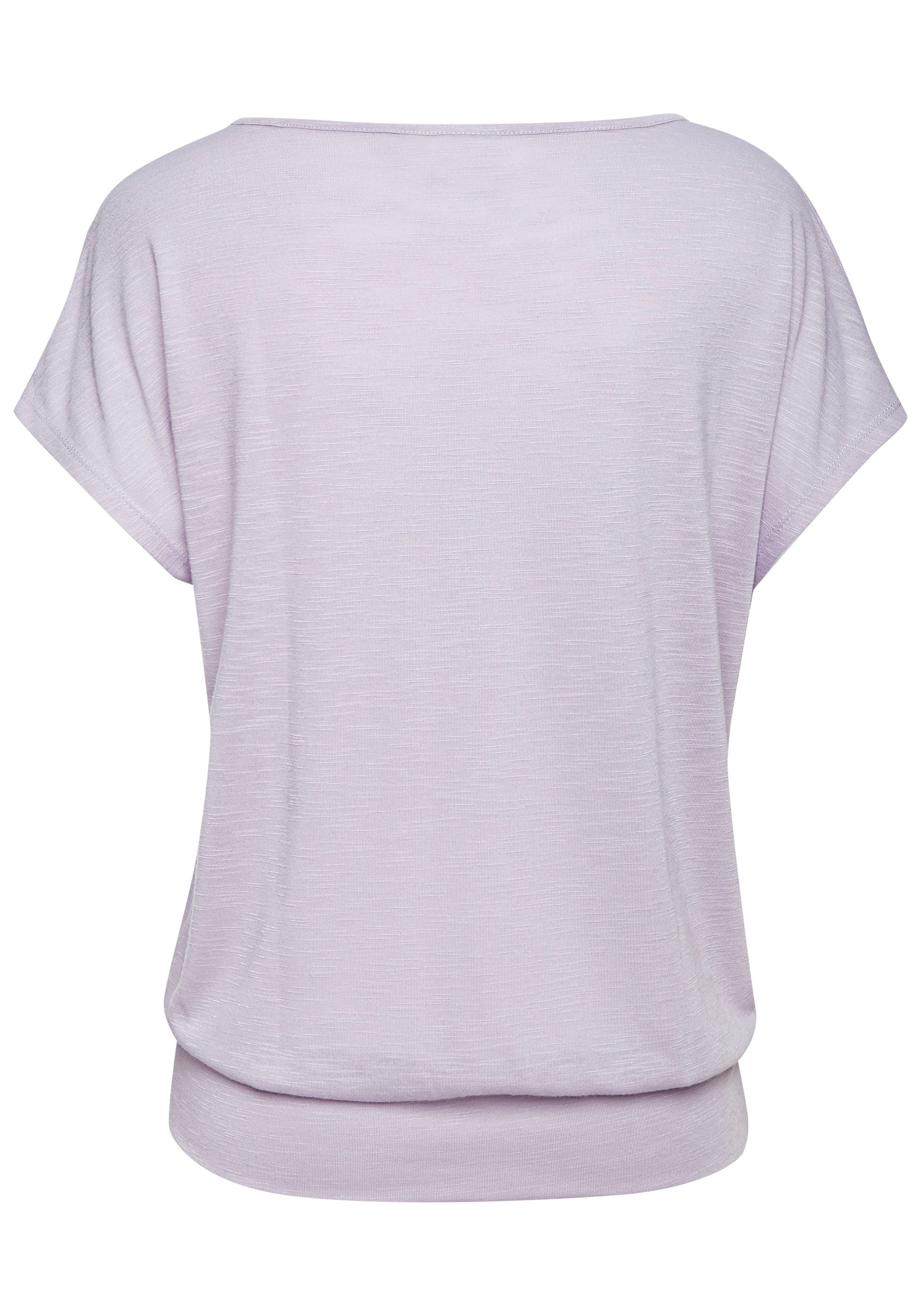 Venice Beach Rundhalsshirt mit Logoprint, T-Shirt, sommerlich-sportlicher Look