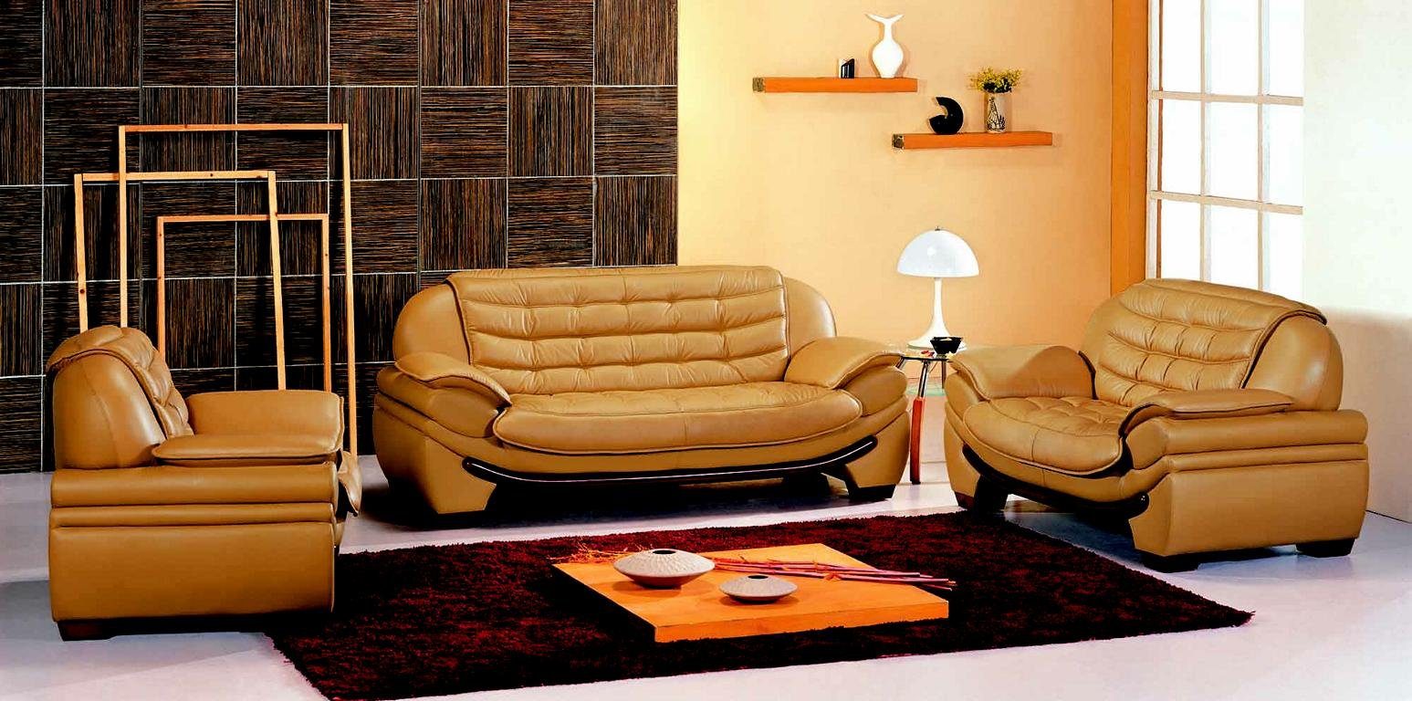 Ledersofa Klassische Sitzer Couch, Sofa Europe Sofa in 3+2 Set Made JVmoebel Garnitur