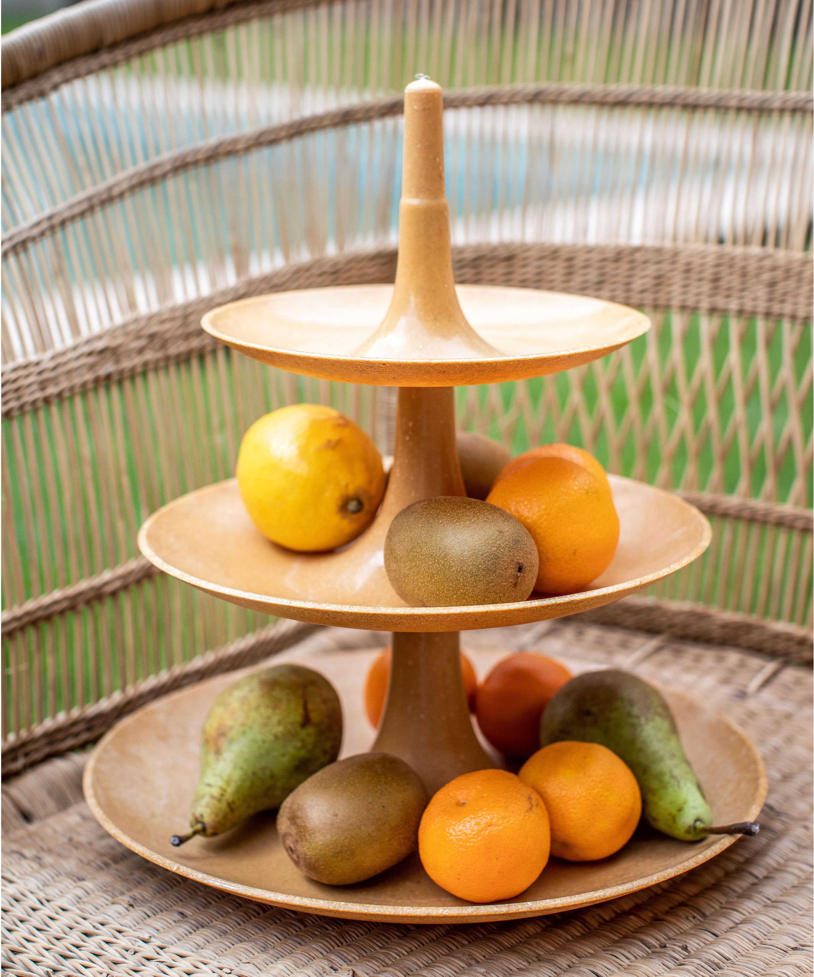 KOZIOL Etagere BABELL L, Kunststoff, (1-tlg), spülmaschinengeeignet, 3-stufig