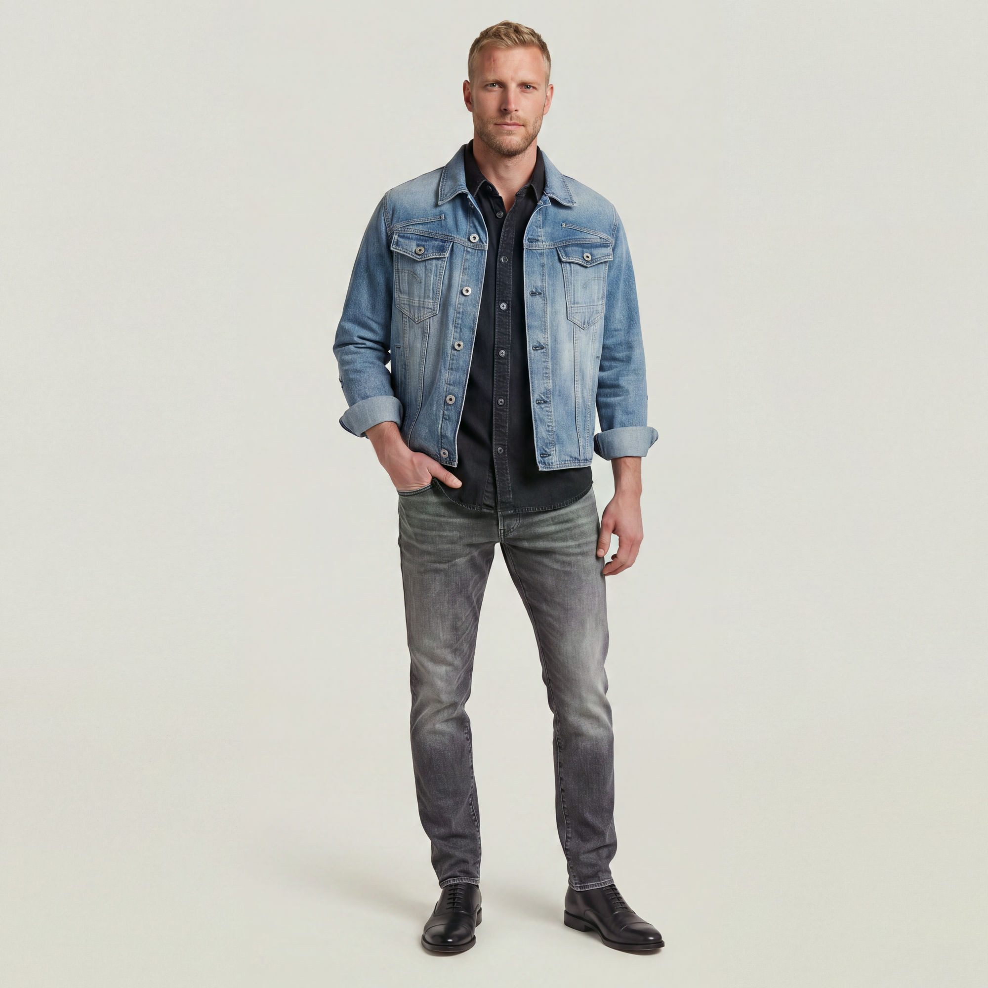 G-STAR Regular-fit-Jeans 3301 Regular Tapered Jeans – Bild 2 von 5