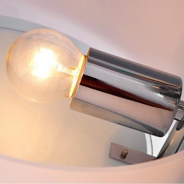 HOMCOM Wanduhr Deckenlampe 3-flammig