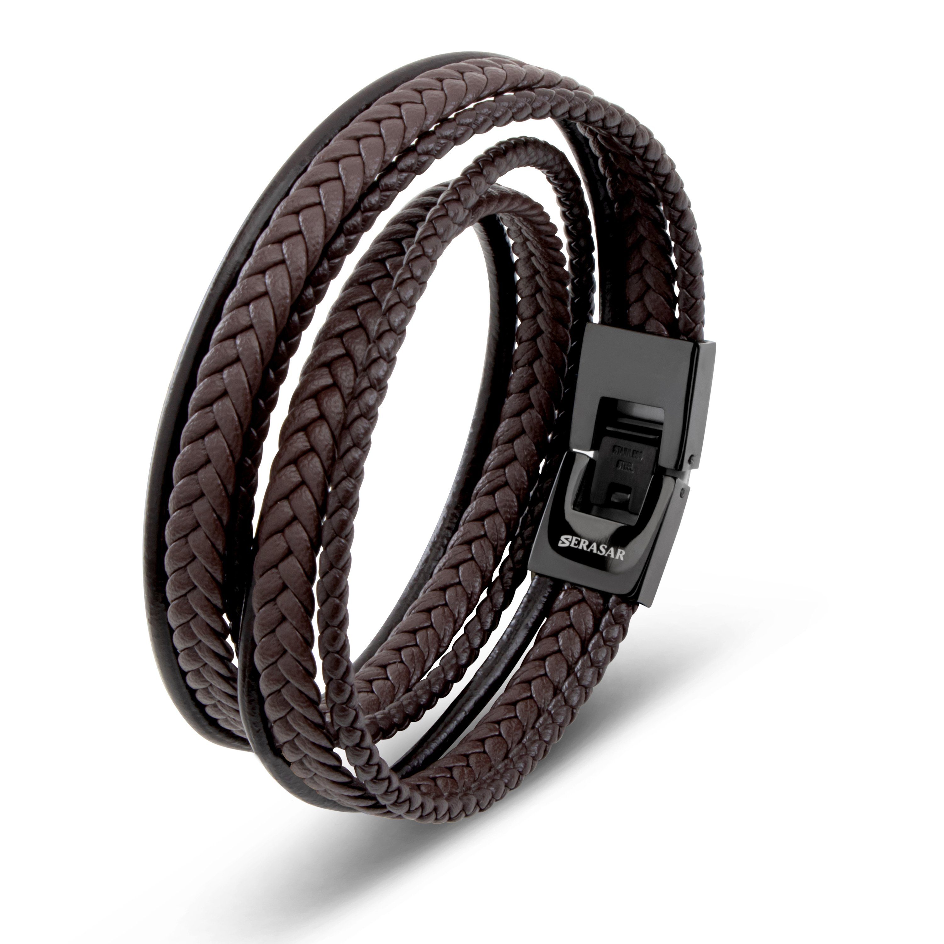 Lederarmband "Wrap" für Männer, perfektes Geschenk für ihn
