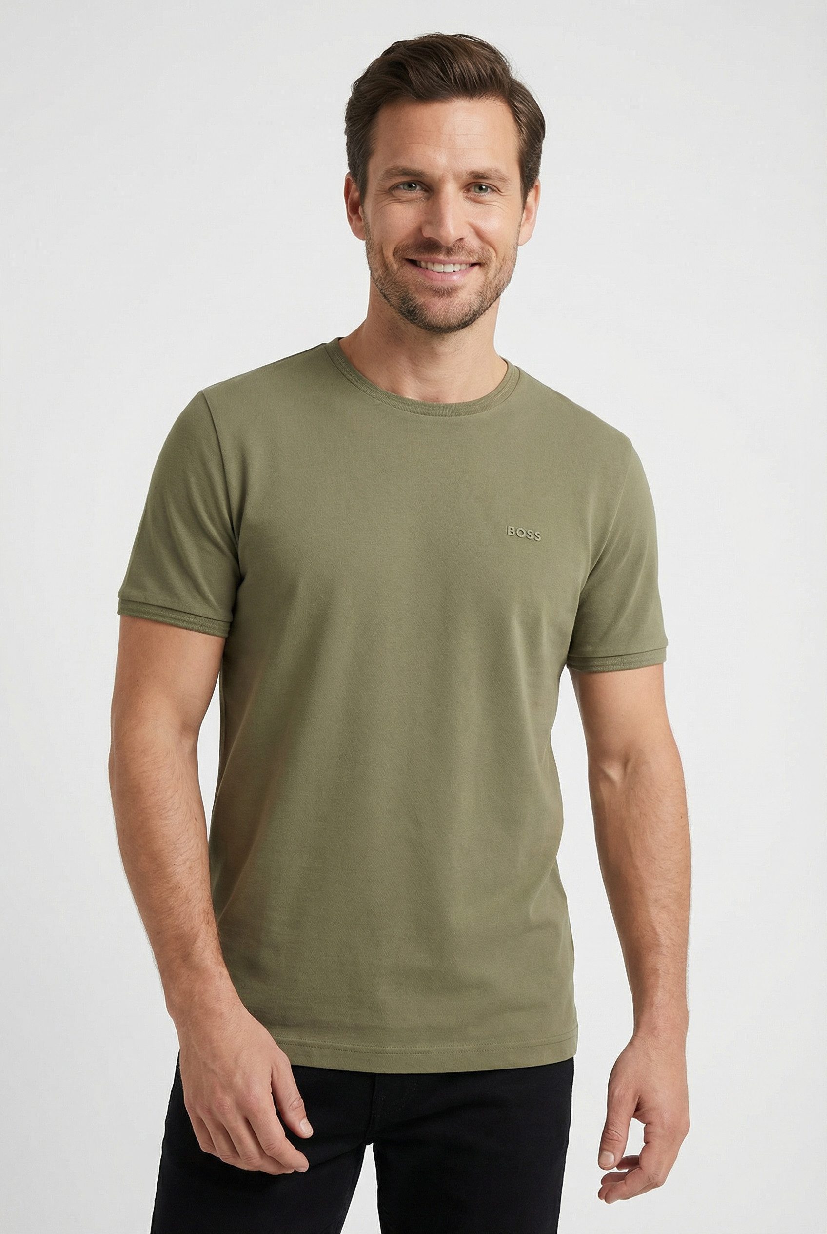 BOSS GREEN T-Shirt Taul aus softem Stretch-Baumwoll-Piqué, Regular Fit günstig online kaufen