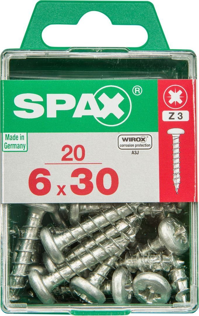 SPAX Holzbauschraube Spax Universalschrauben 6.0 x 30 mm TX 30 - 20