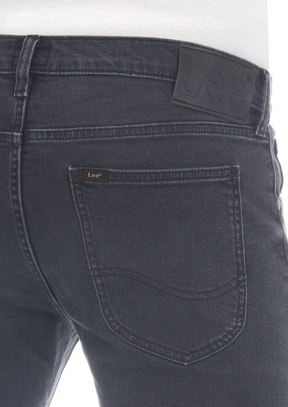 Tapered Hose (LSS2PCQJ3) Slim Tapered-fit-Jeans Jeanshose Grey Denim Fit Dark Stretch mit Luke Lee® Herren