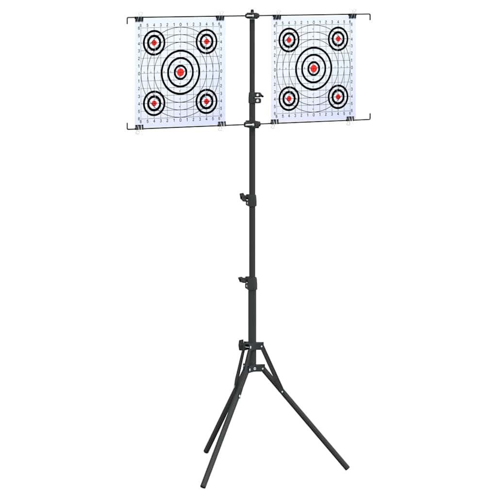 vidaXL Kugelfang Мишенниständer Sonstiges Schwarz 82,5 x 51 x 150 cm Stahl, (1-tlg)