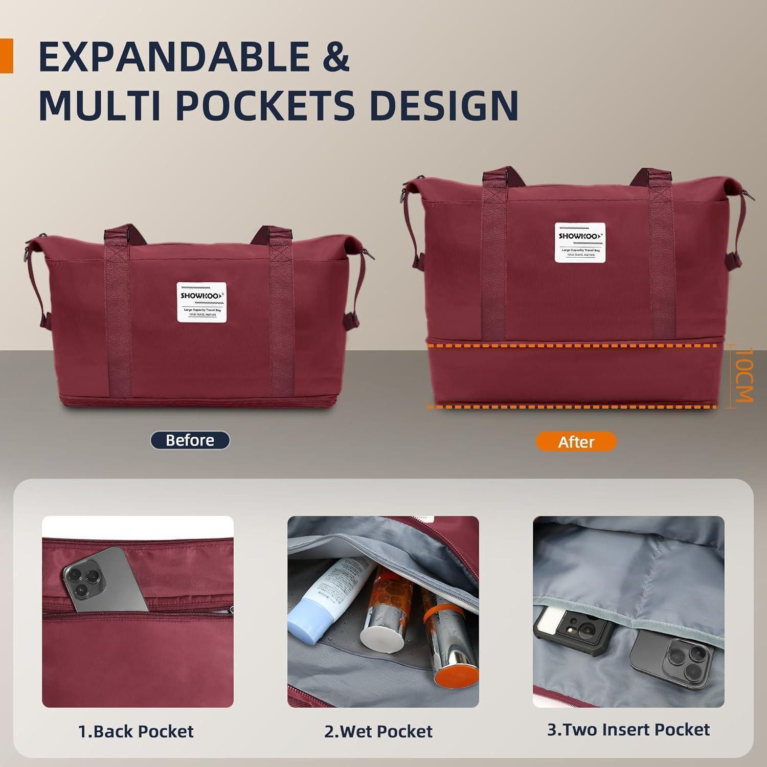 LuxusKollektion Kofferset Koffer Set Hartschale Leicht ABS+PC Erweiterbar Handgepäck Sets 4