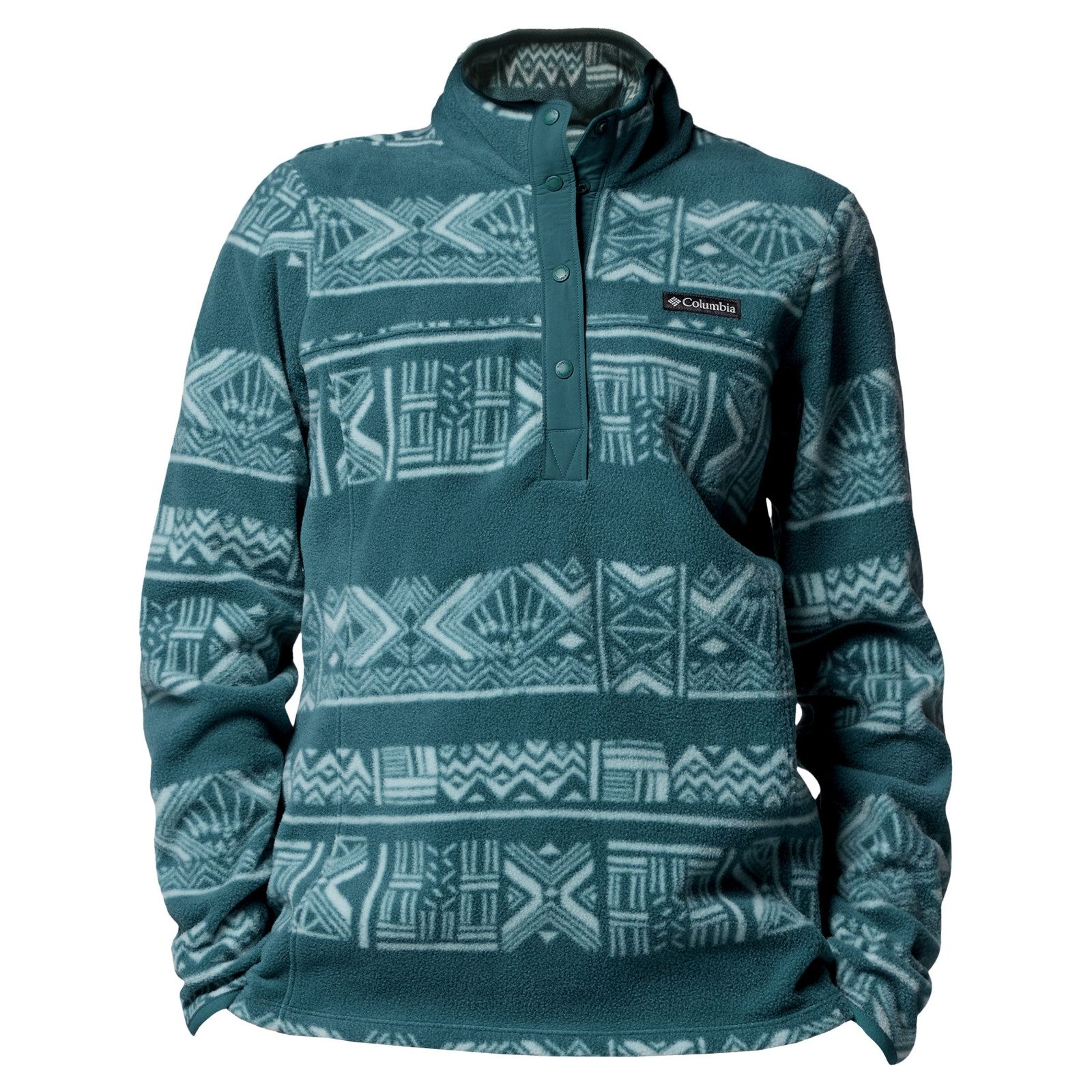 Columbia Fleecepullover Benton Springs™ Printed 1/2 Snap mit Knopfleiste günstig online kaufen