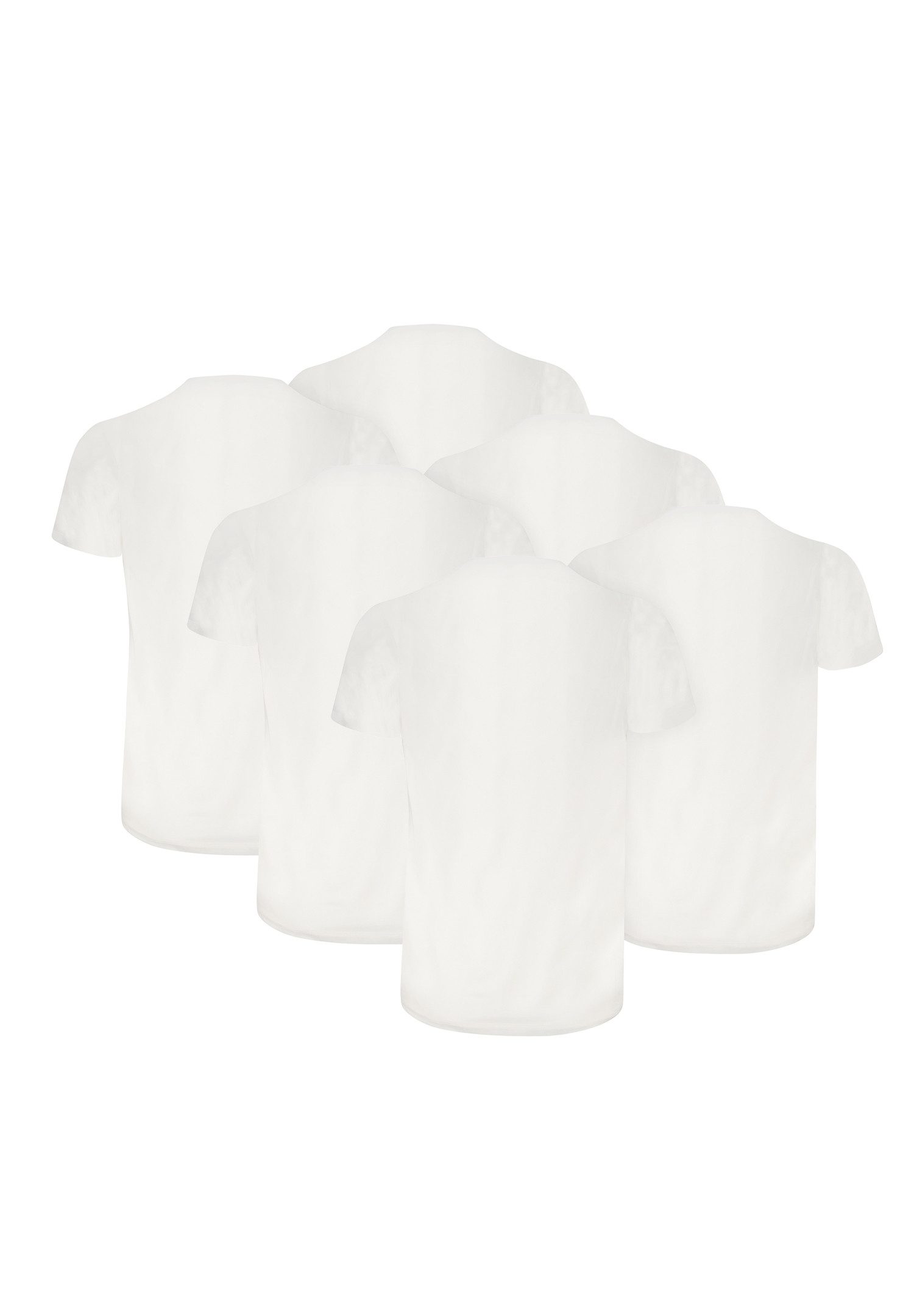 Levi's® Poloshirt LEVIS MEN SOLID CREW 6P (Packung, 6-tlg., 6er-Pack)