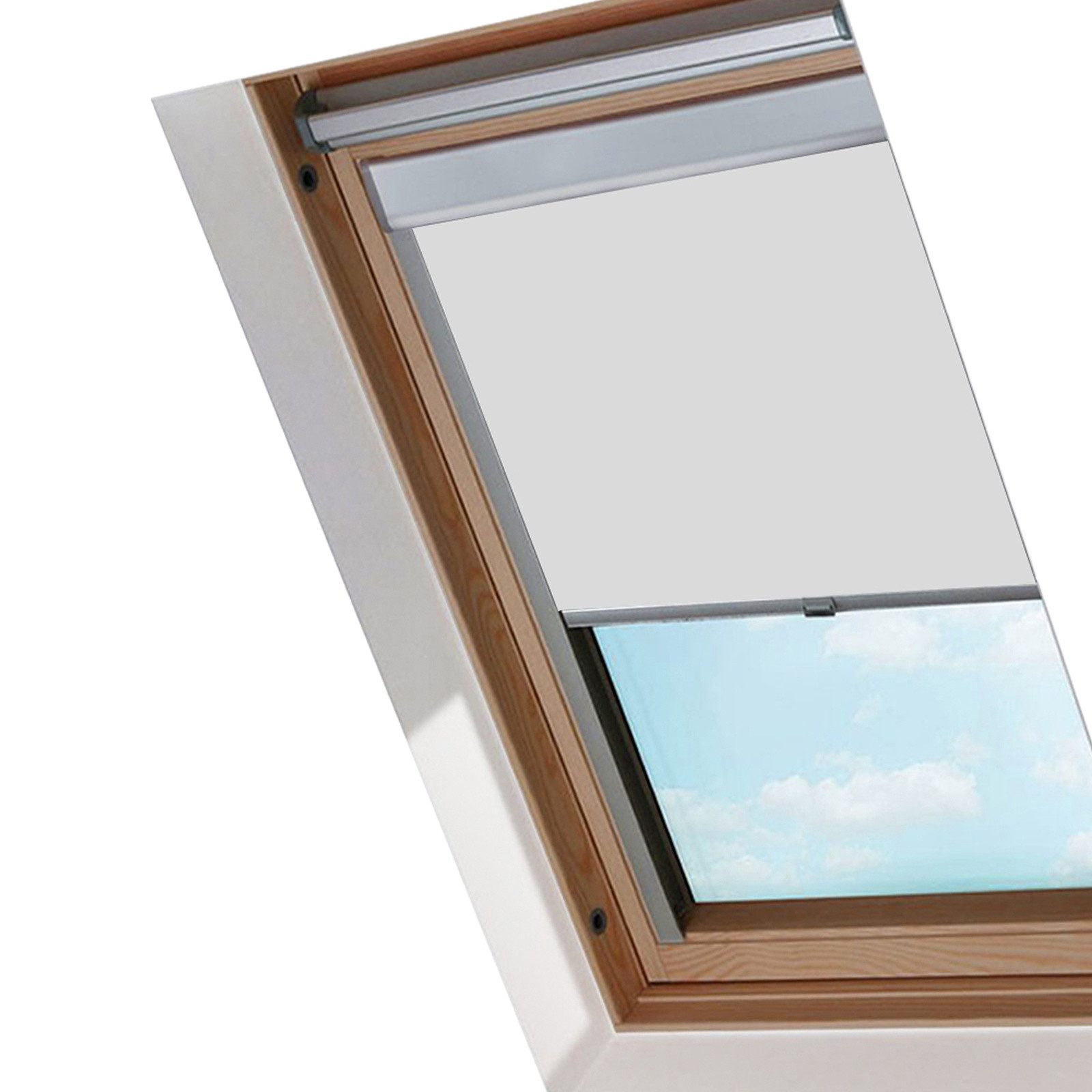 Dachfensterrollo Verdunkelungsrollo Dachfensterrollo Thermo-Rollo für GGL GPU GTU GXU, Clanmacy