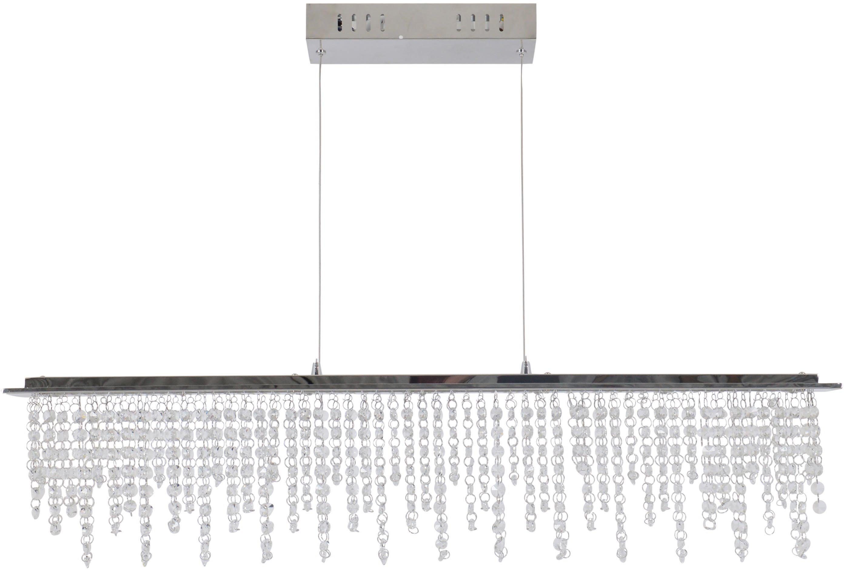 näve LED Pendelleuchte Diamonds, Dimmfunktion, Farbsteuerung, günstig online kaufen