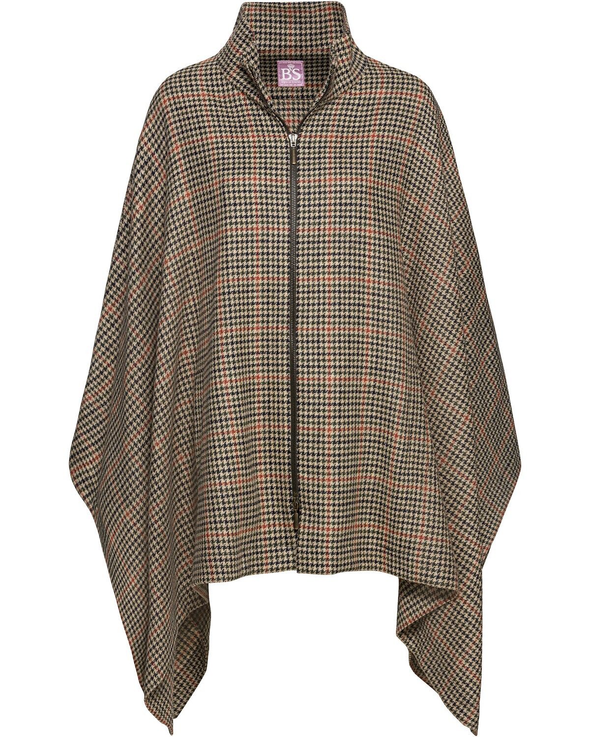 Brigitte von Schönfels Poncho Karo-Poncho mit günstig online kaufen