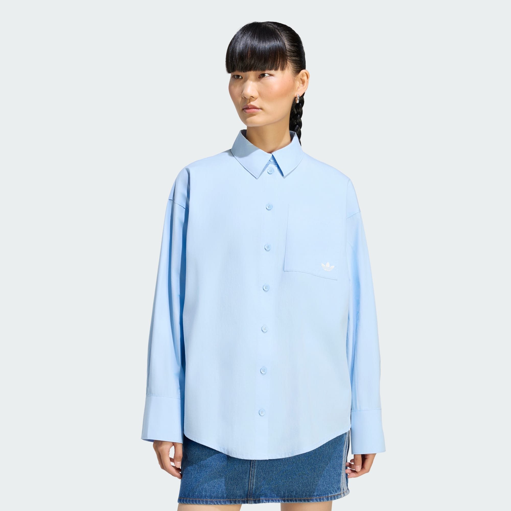 adidas Originals Hemdbluse GESTREIFTES HEMD (1-tlg)