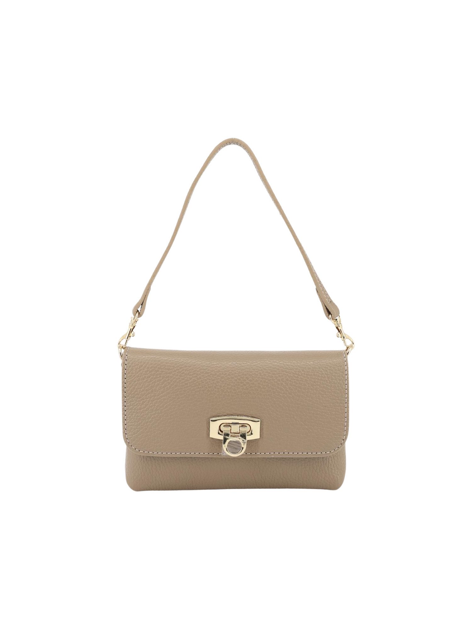 Schultertasche Kleine Schultertasche, Handtasche Leder und Wildleder